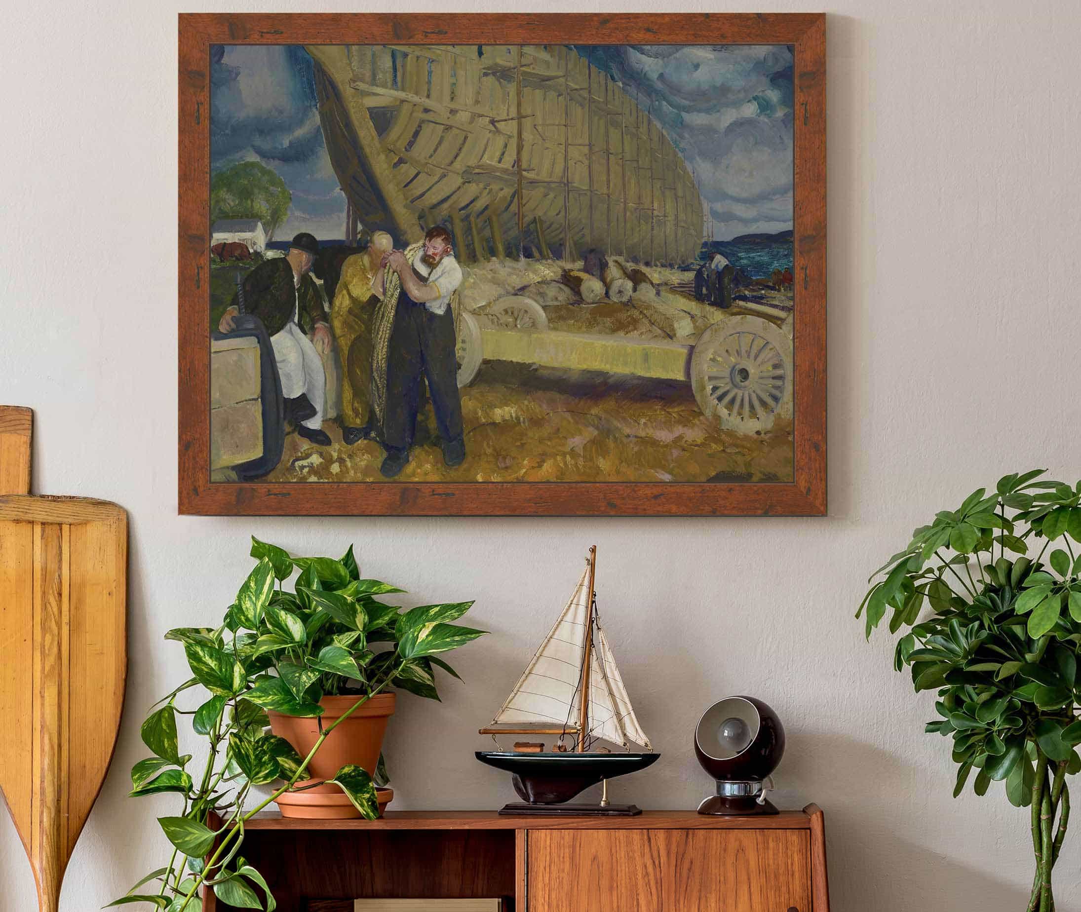 Builders Of Ships by George Wesley Bellows - Image 3