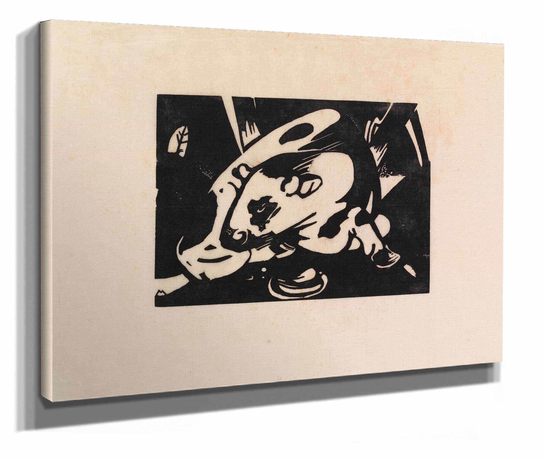Bull by Franz Marc