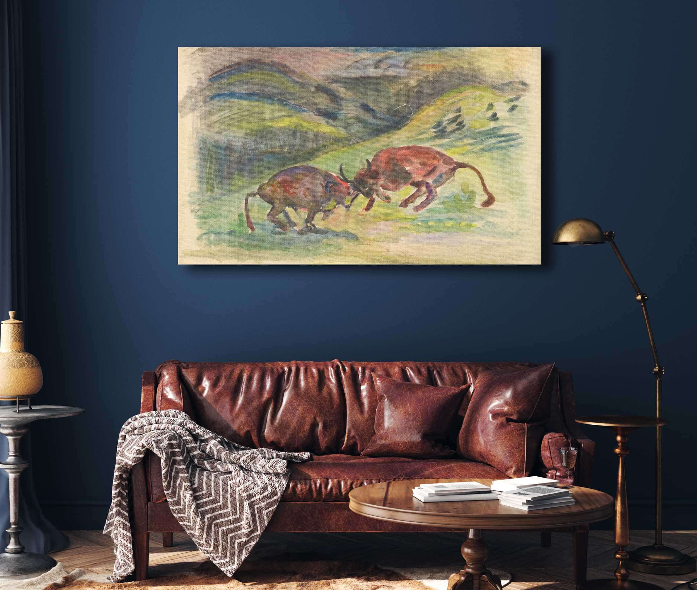 Bull Fight by Arnold Peter Weisz Kubincan - Image 4