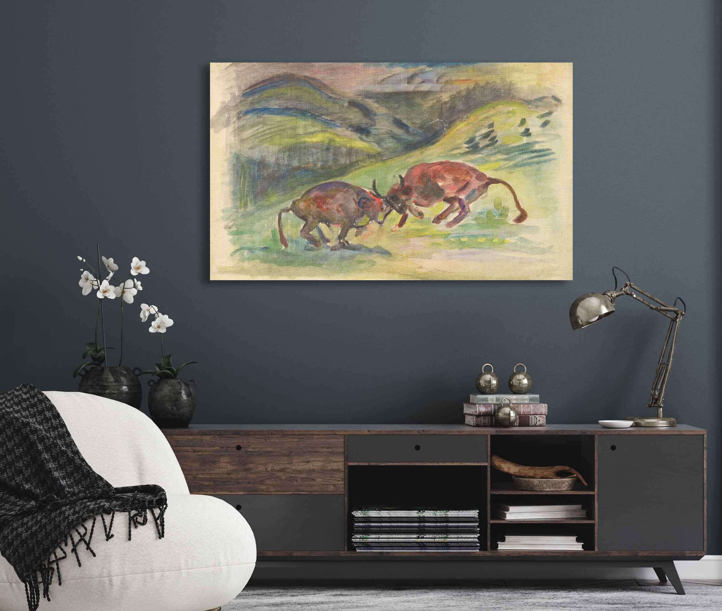 Bull Fight by Arnold Peter Weisz Kubincan - Image 5