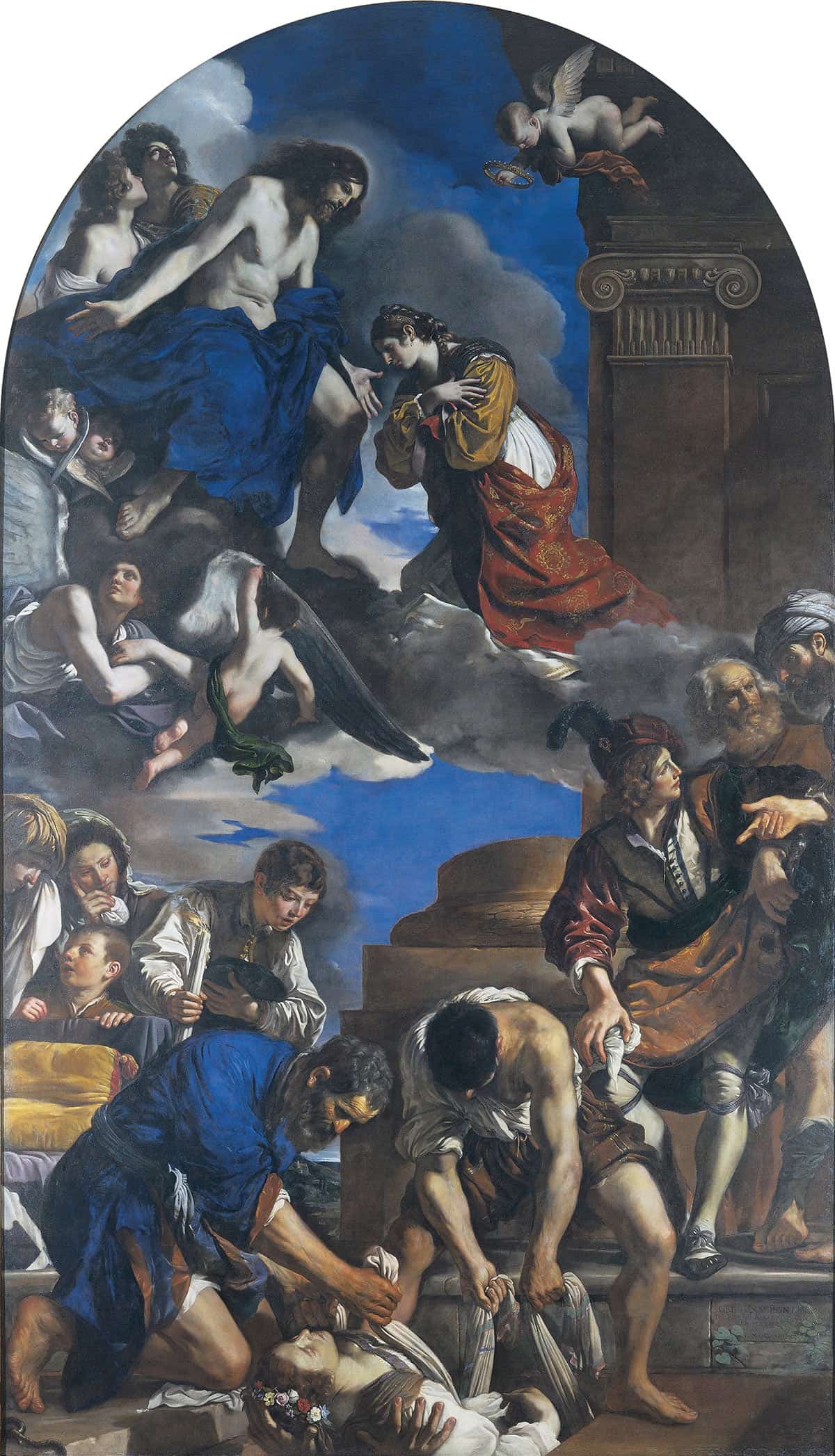 Burial Of Saint Petronilla by Guercino - Image 3