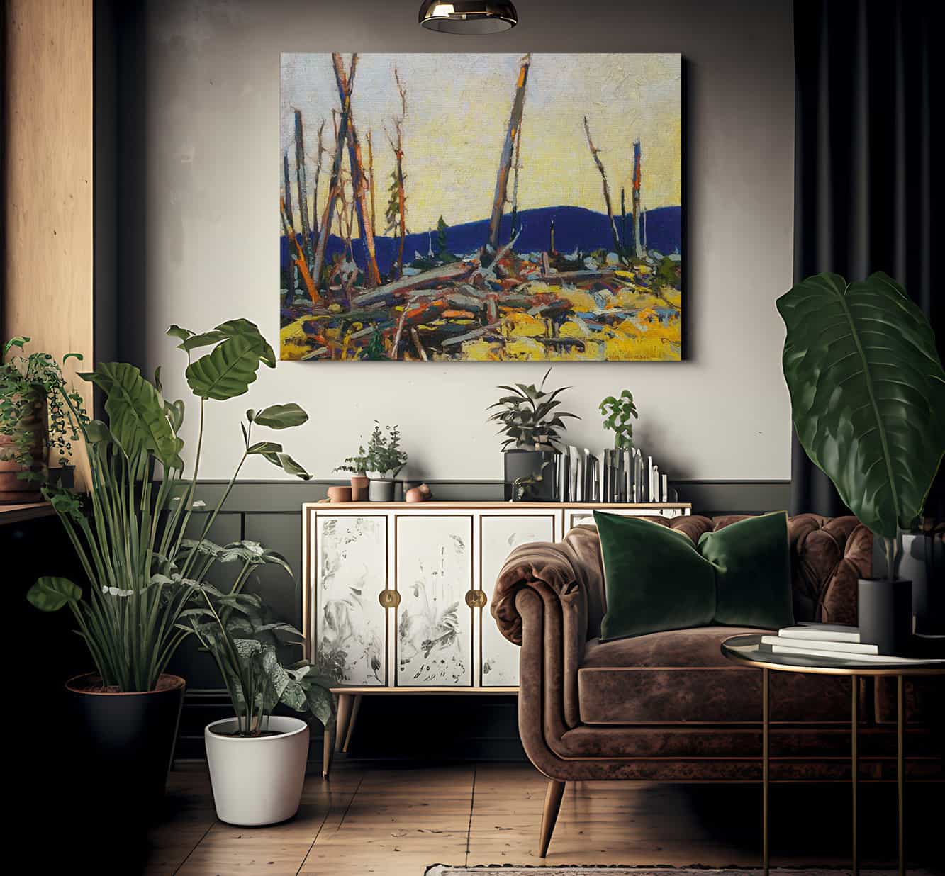 Burnt Land By Tom Thomson - Image 2
