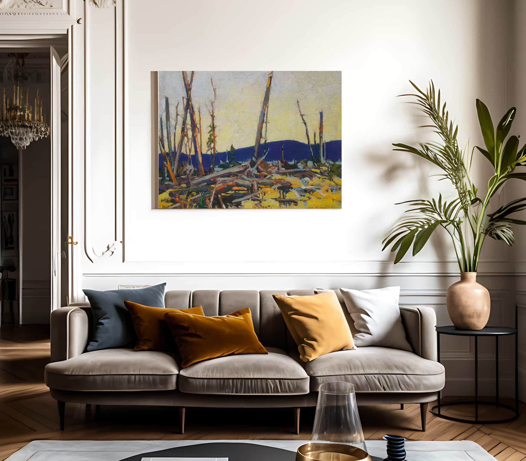 Burnt Land By Tom Thomson - Image 3
