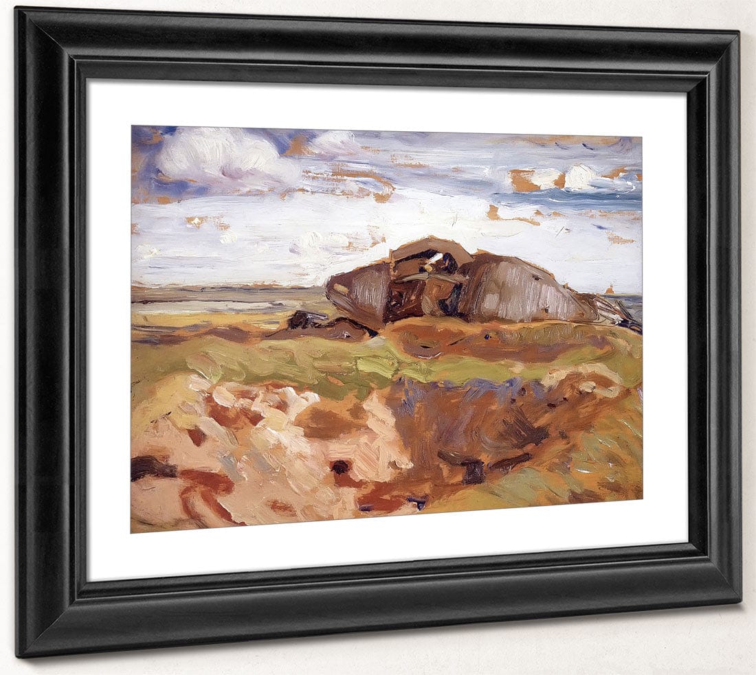 Burnt Out Tank By Fh Varley - Image 4