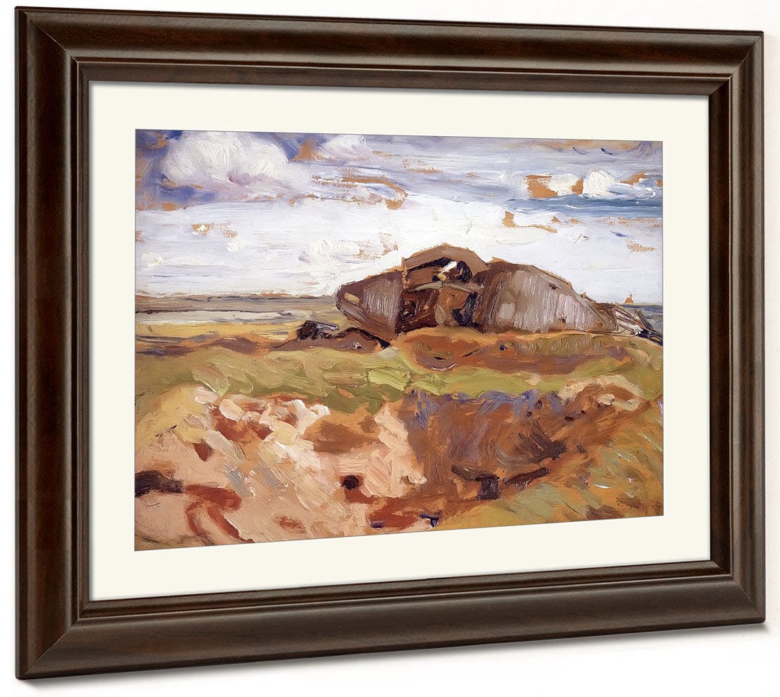 Burnt Out Tank By Fh Varley - Image 5
