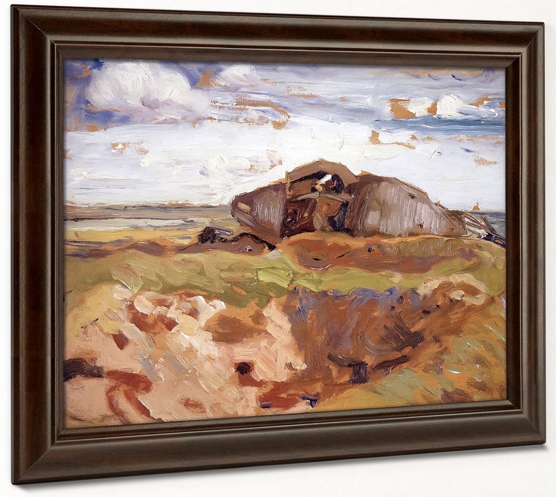 Burnt Out Tank By Fh Varley - Image 6