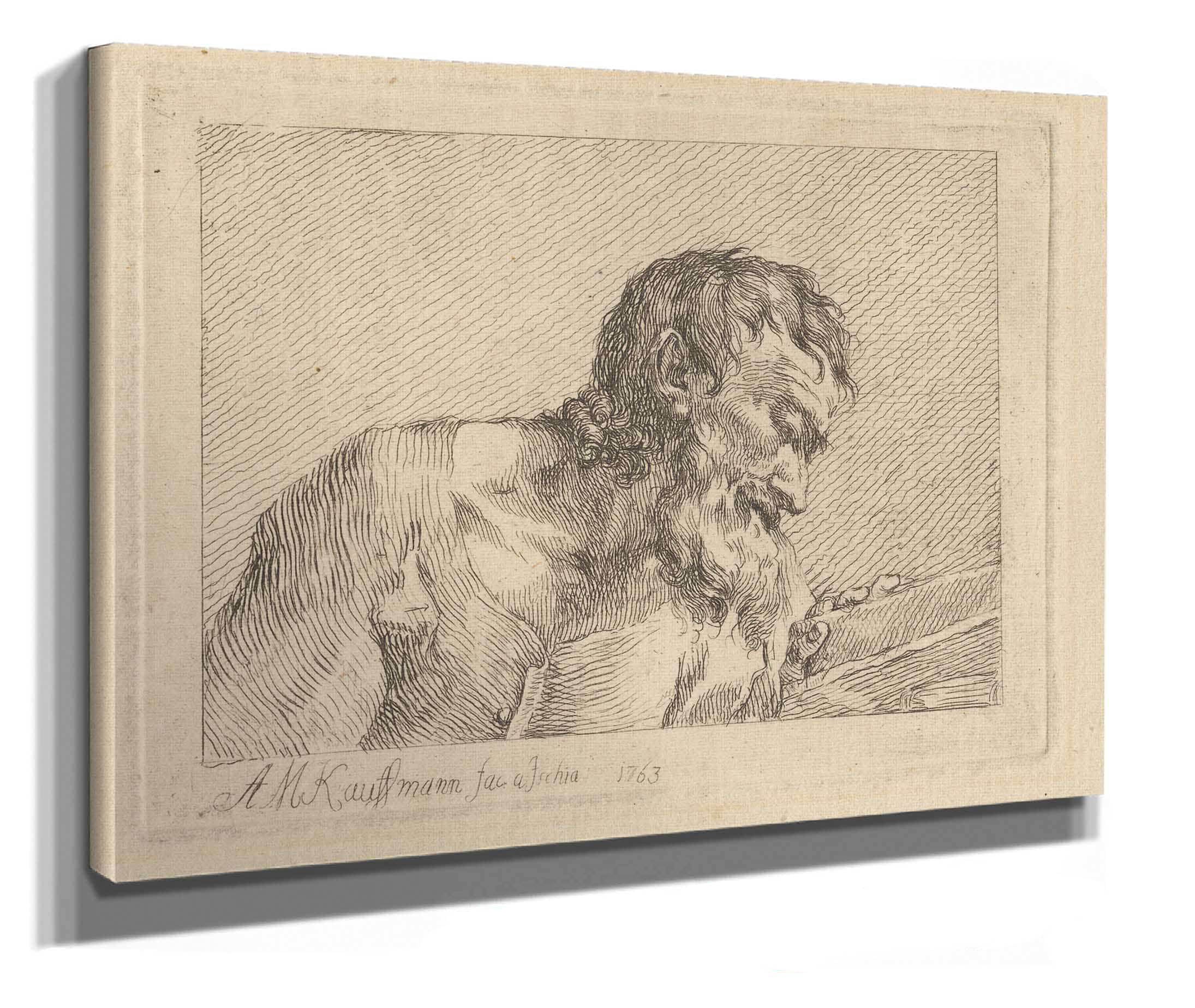 Bust Of An Old Man by Angelica Kauffmann - Image 5