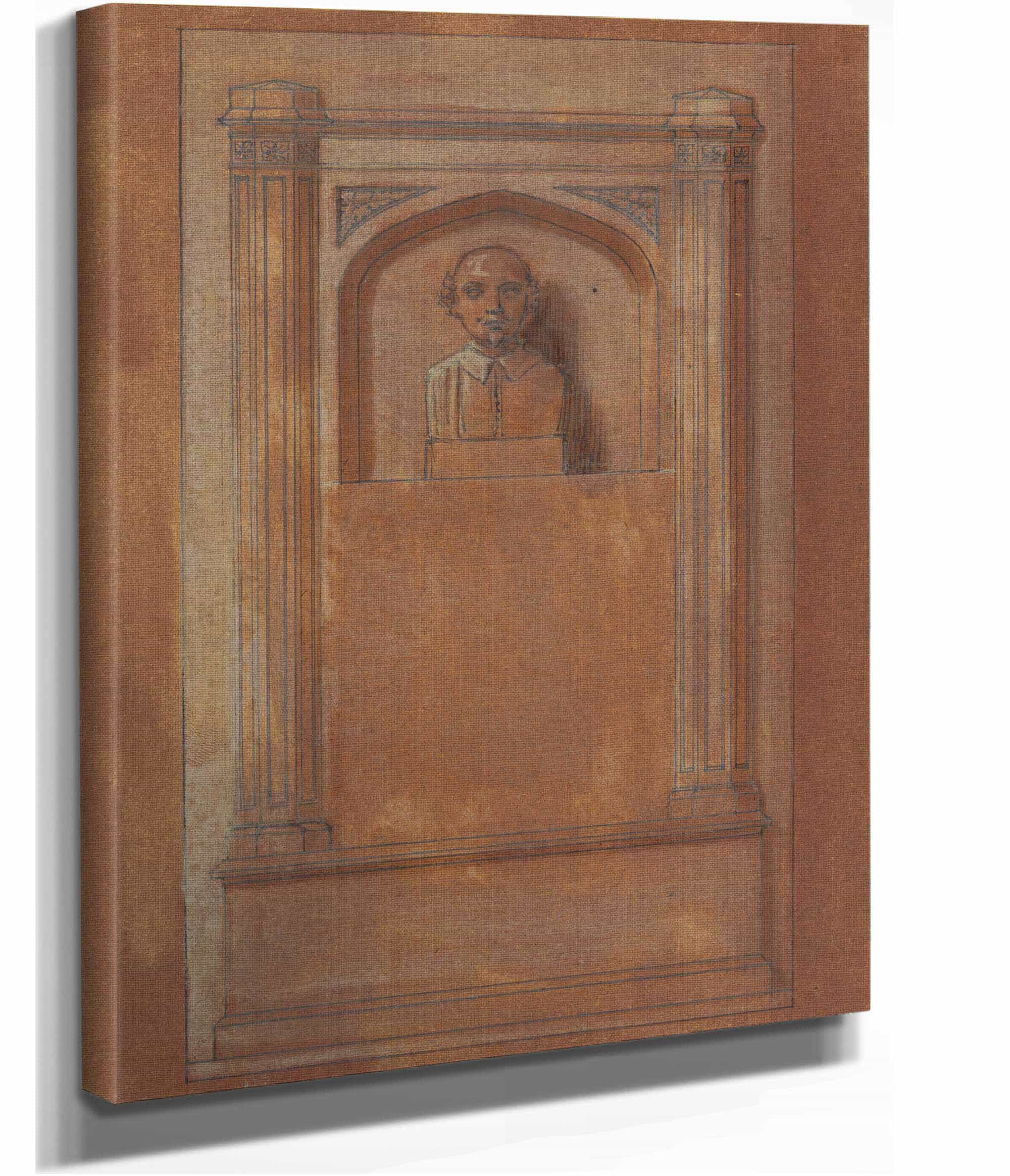 Bust Of Shakespeare by Robert Smirke - Image 2