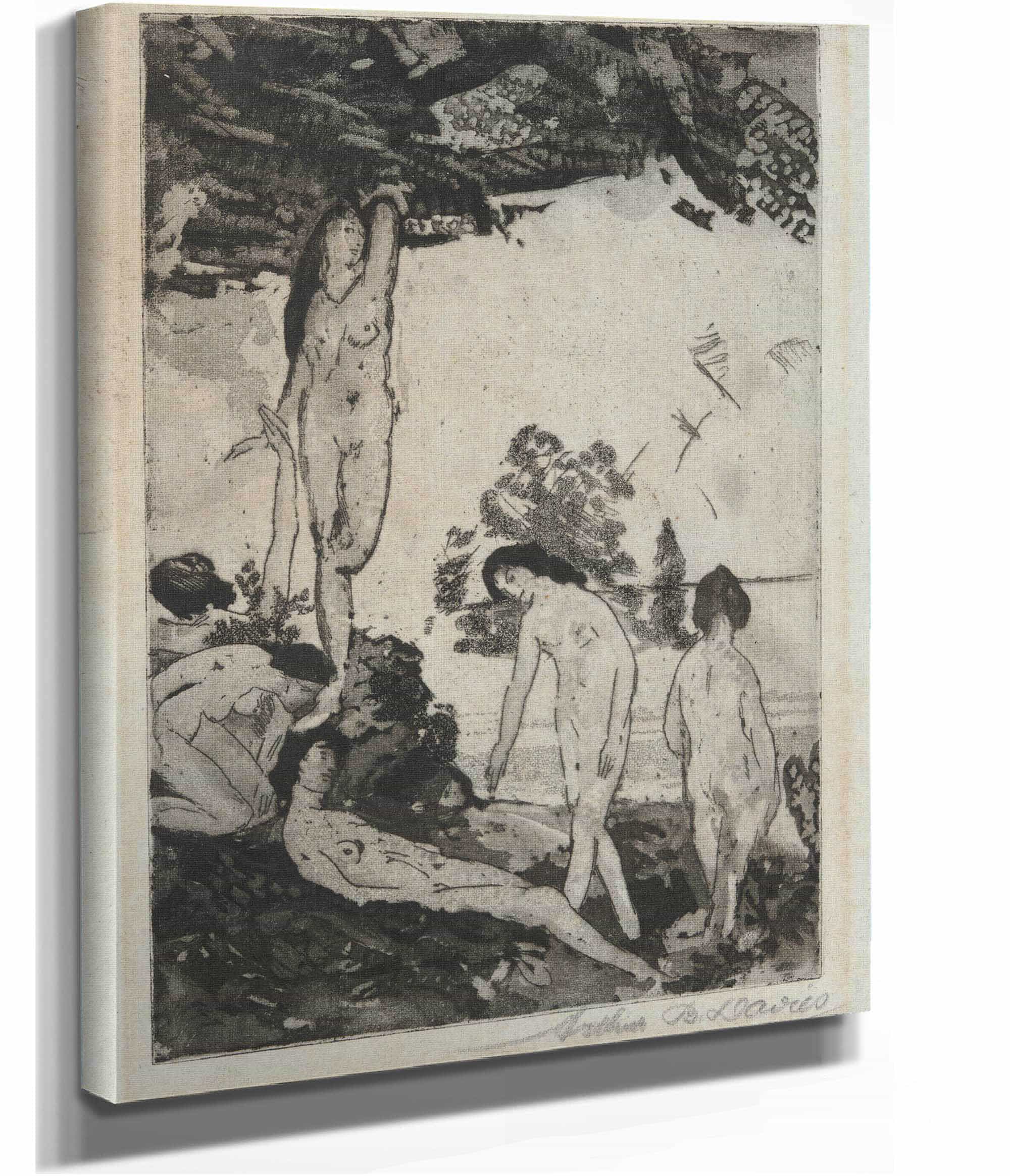 By The Sea by Arthur Bowen Davies - Image 2