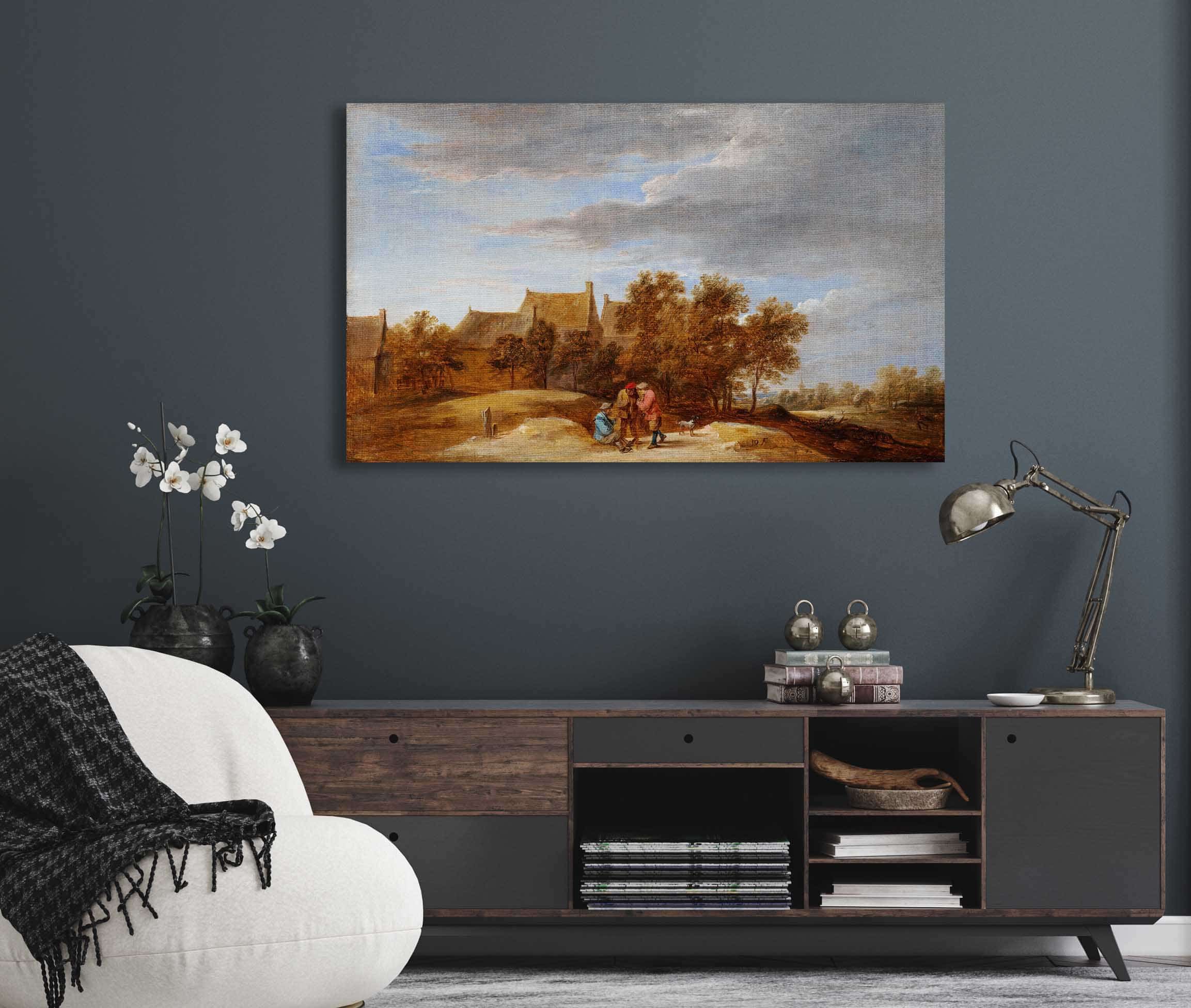 By The Wayside by David Teniers The Younger - Image 5