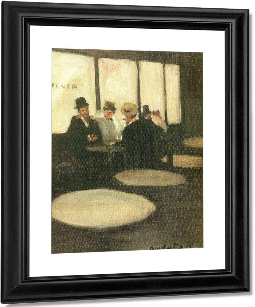 Cafe D Harcourt 1905 1906 By Guy Pene Du Bois - Image 3