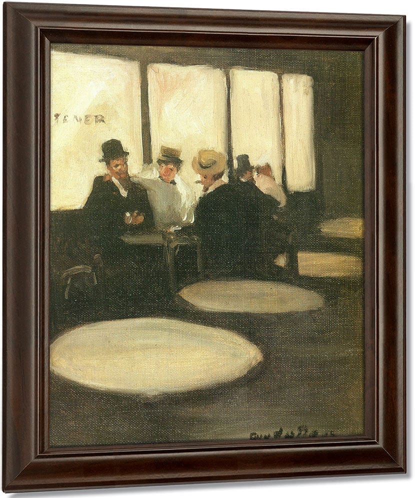 Cafe D Harcourt 1905 1906 By Guy Pene Du Bois - Image 5