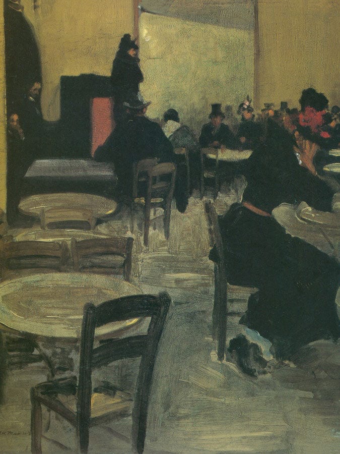 Cafe In Paris 1901 By Alfred Maurer - Image 6