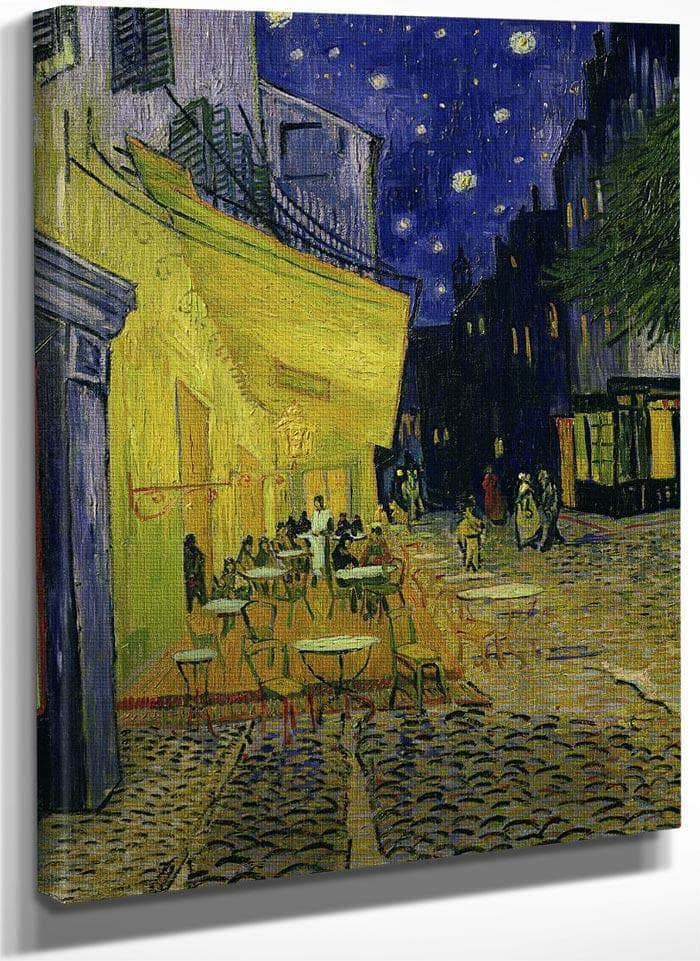 Cafe Terrace Place Du Forum Arles 3 By Vincent Van Gogh