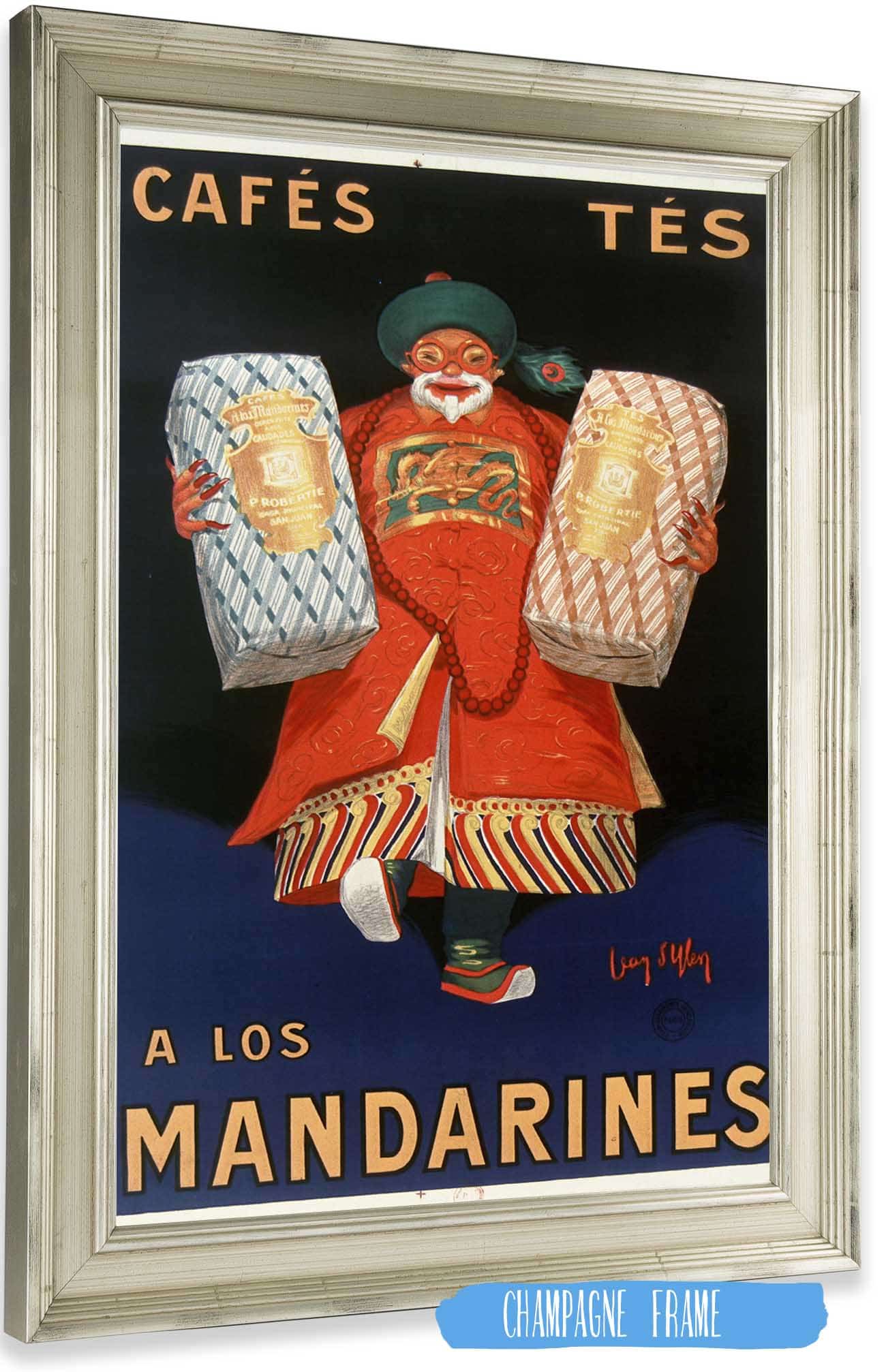 Cafes Tes A Los Mandarines by Jean Dylen