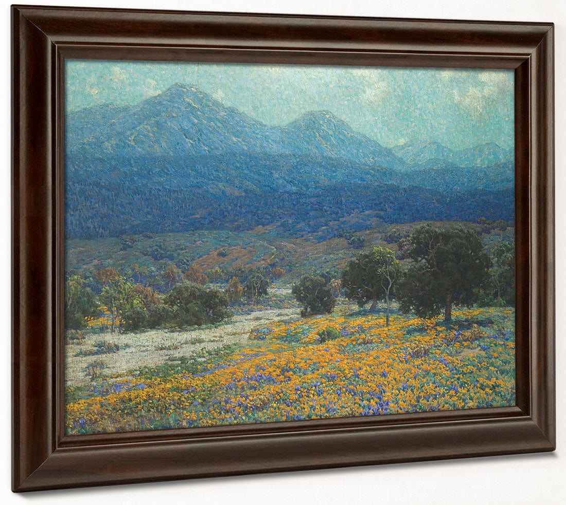 California Poppy Field By Granville Seymour Redmond - Image 6
