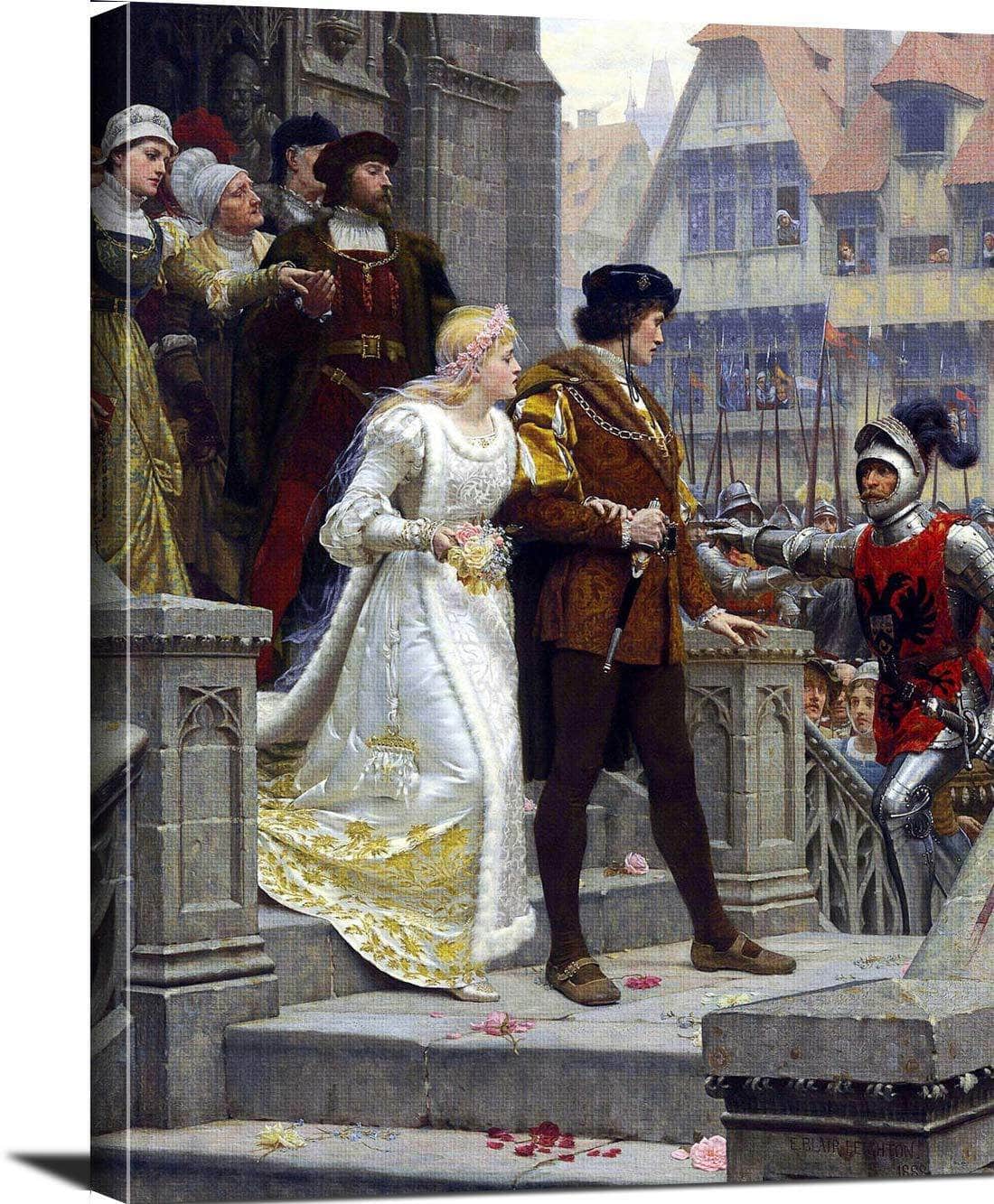 Call To Arms Painting Edmund Blair Leighton Canvas Art - Image 3