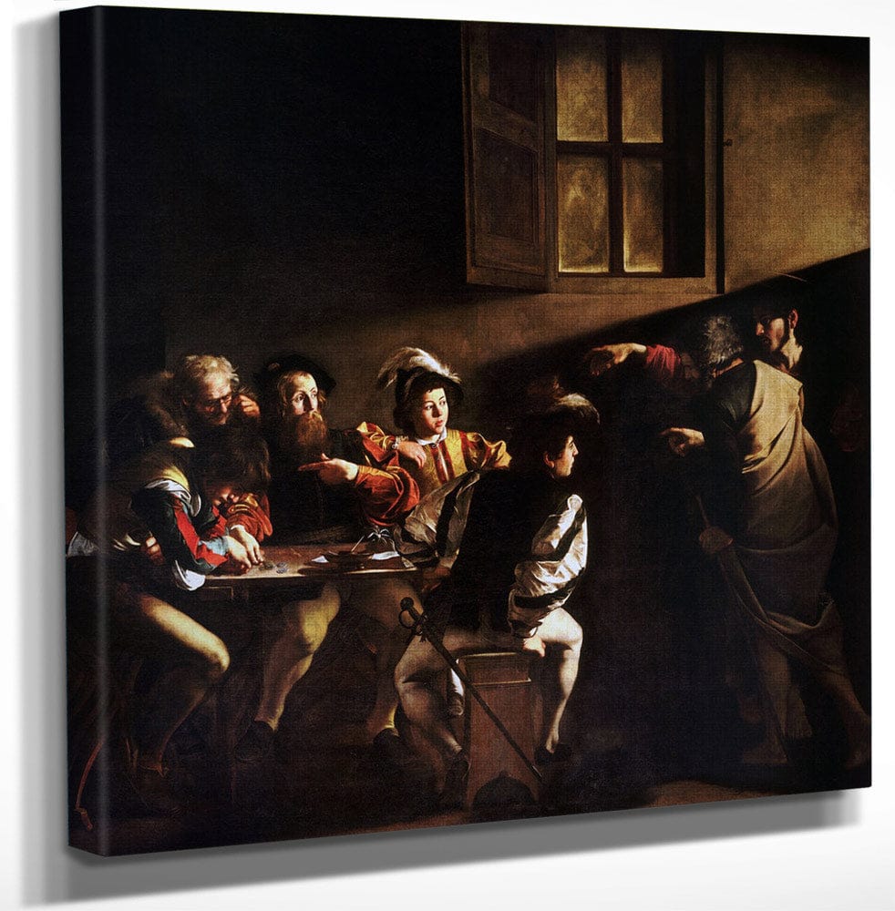 Calling Of Saint Matthew By Caravaggio