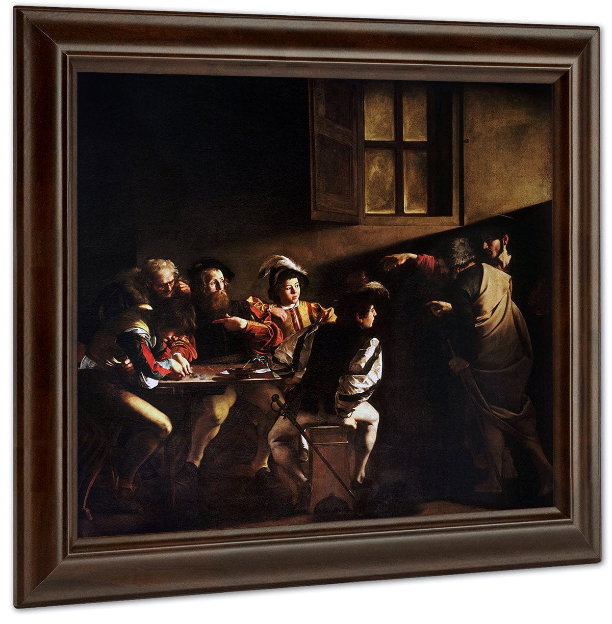 Calling Of Saint Matthew By Caravaggio - Image 4