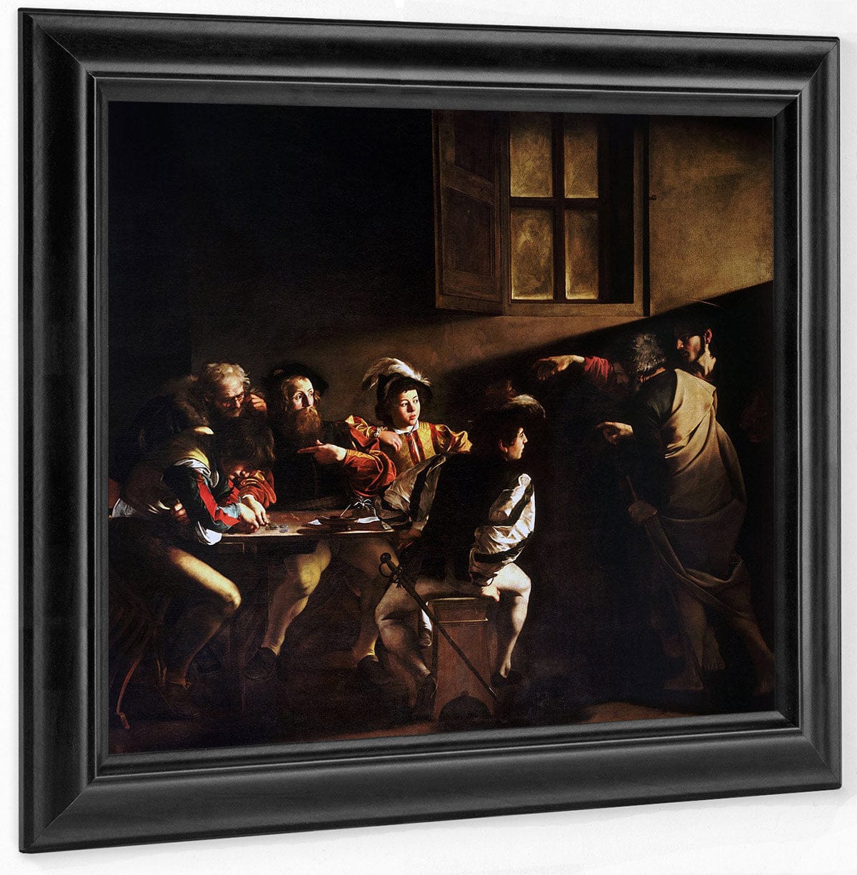 Calling Of Saint Matthew By Caravaggio - Image 6