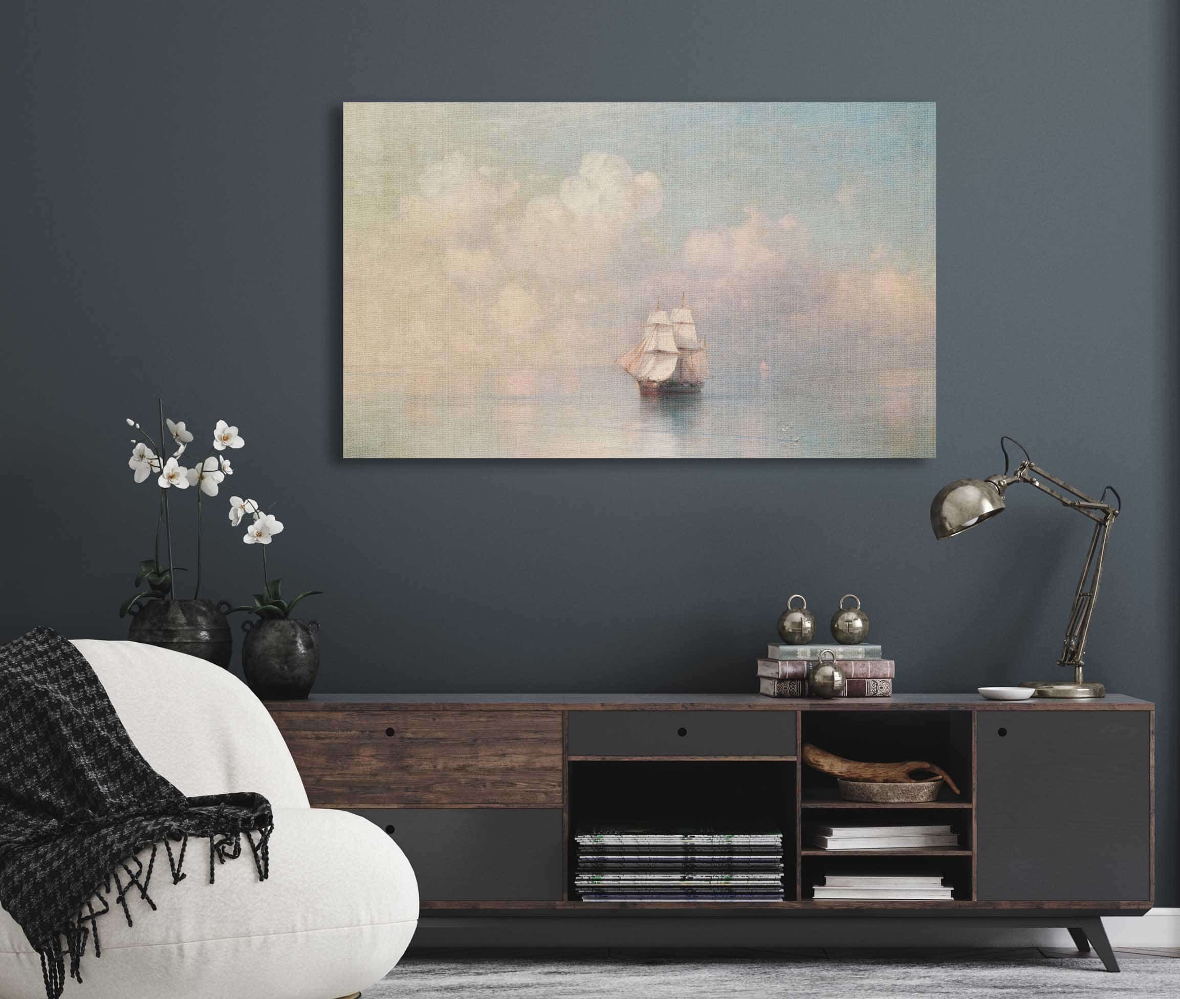 Calm Seas by Ivan Konstantinovich Aivazovsky - Image 5