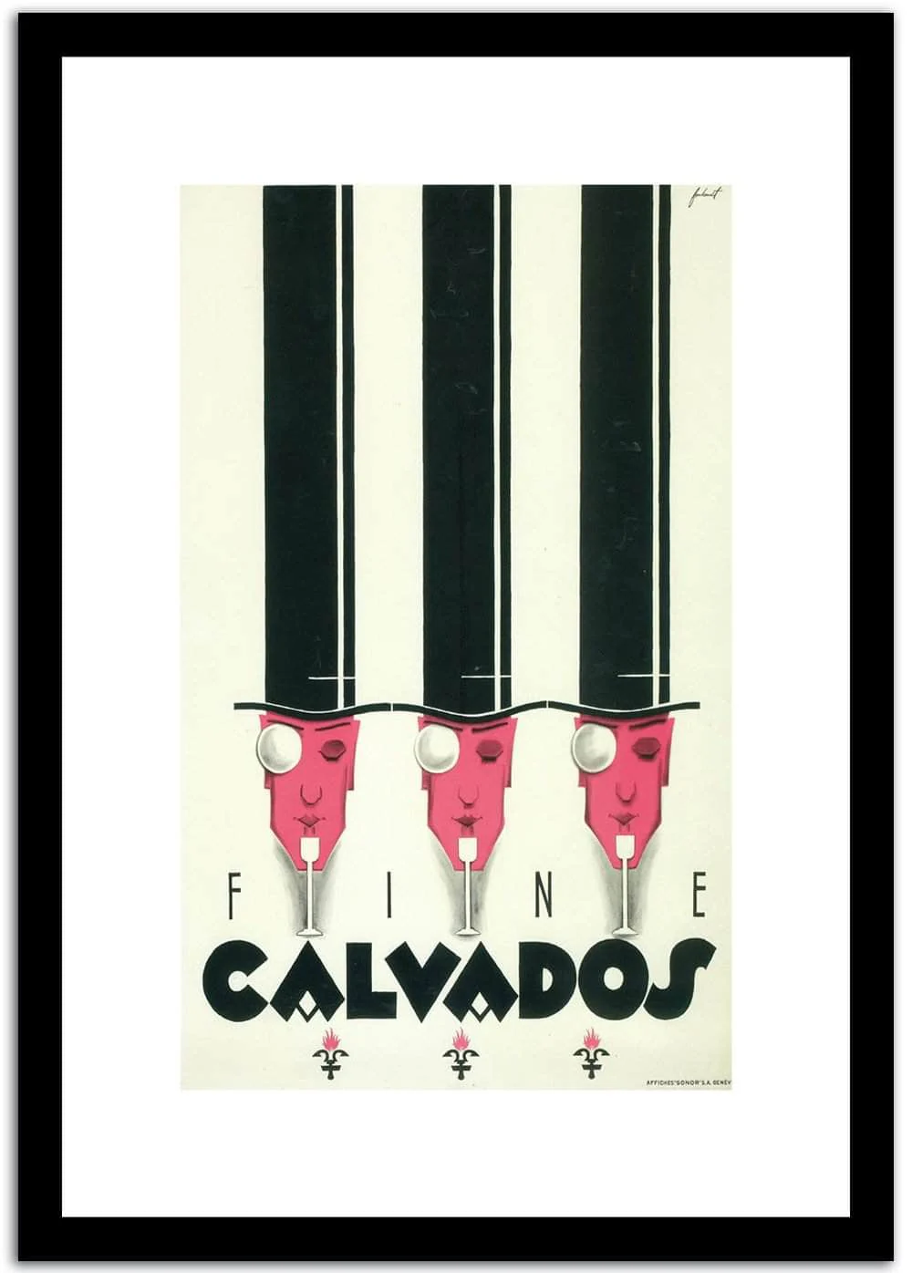 Calvados Vintage Poster