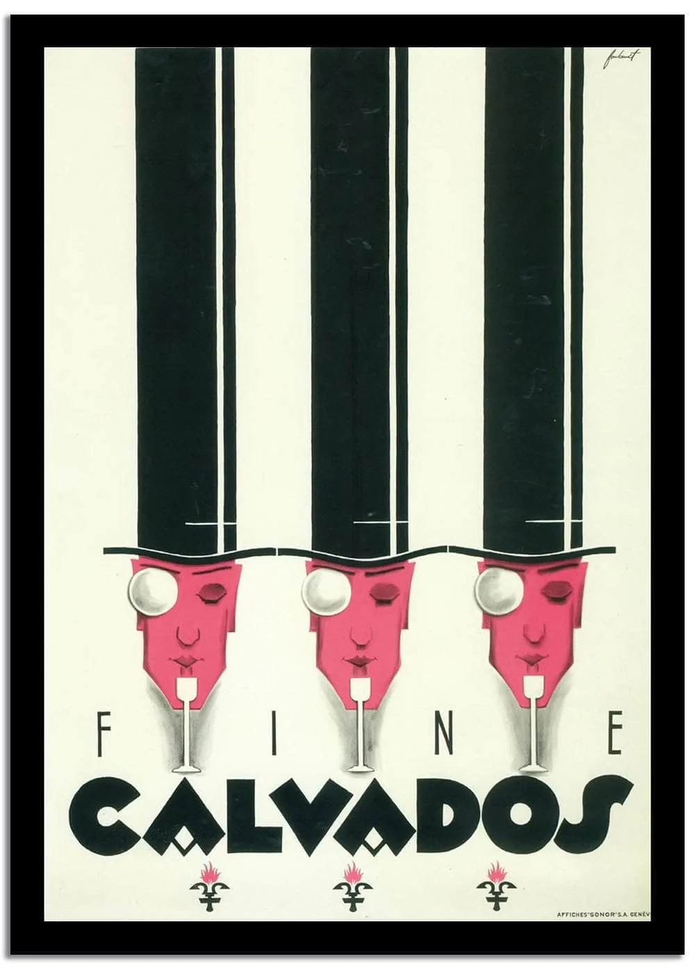 Calvados Vintage Poster - Image 2