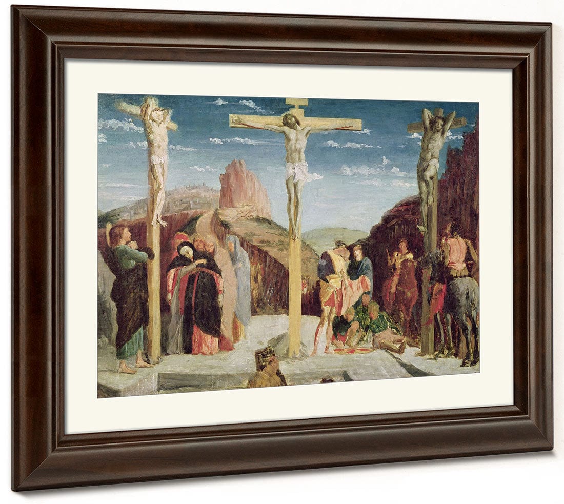 Calvary, After A Painting By Andrea Mantegna (1431 1506) (Oil On Canvas) By Edgar Degas - Image 3