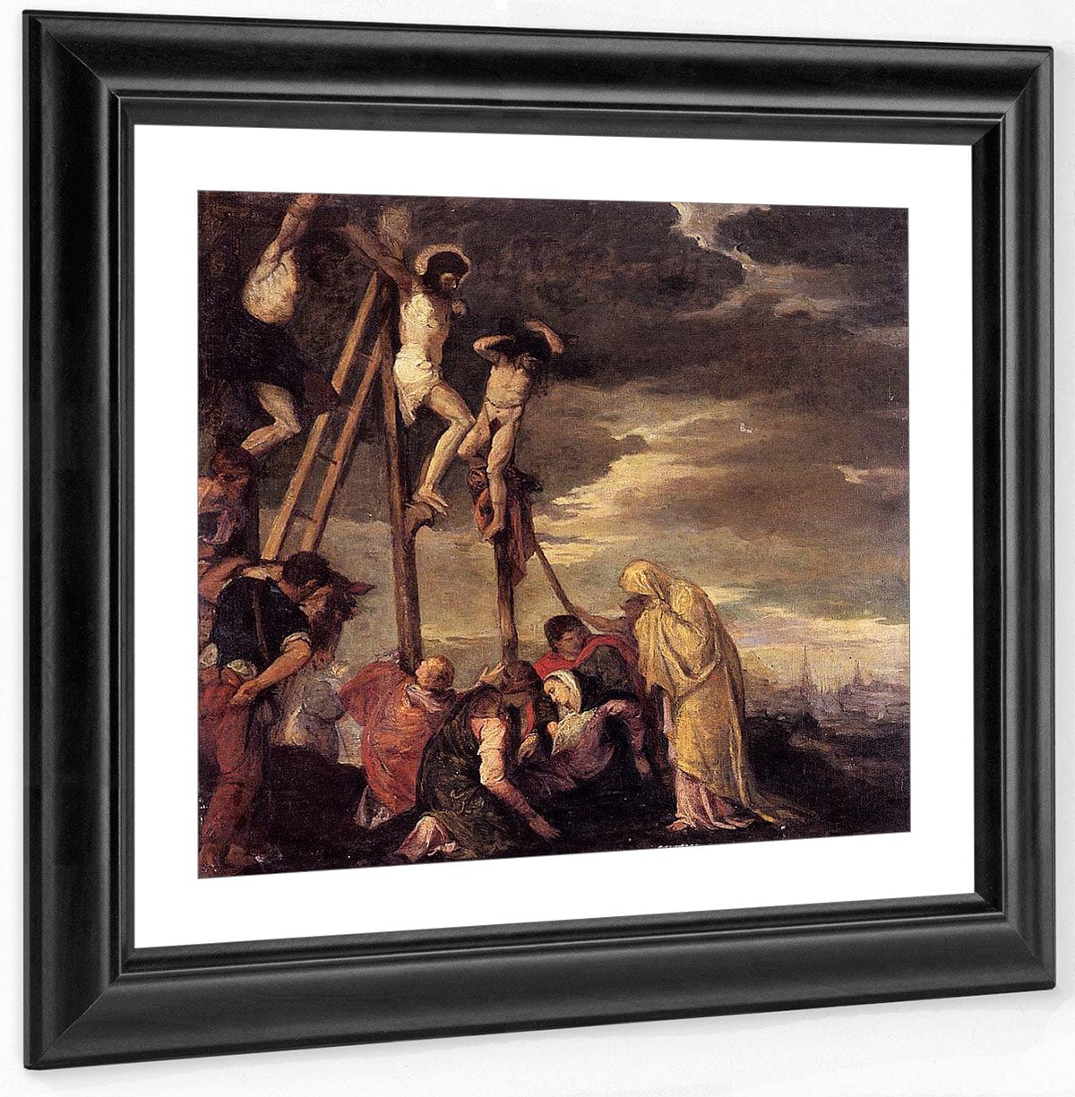 Calvary After Veronese 1858 By Berthe Morisot - Image 2