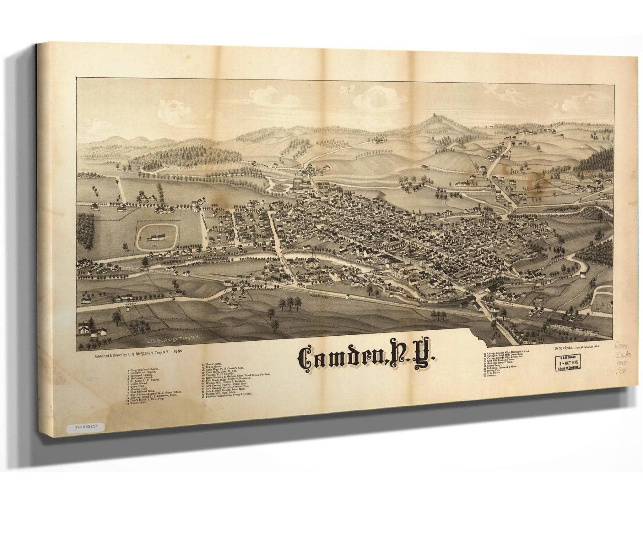 Camden Ny State Of New York