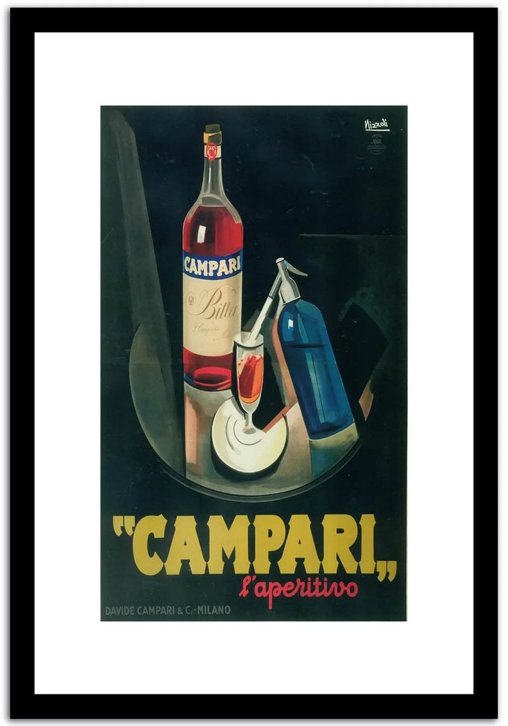 Campari Vintage Postera