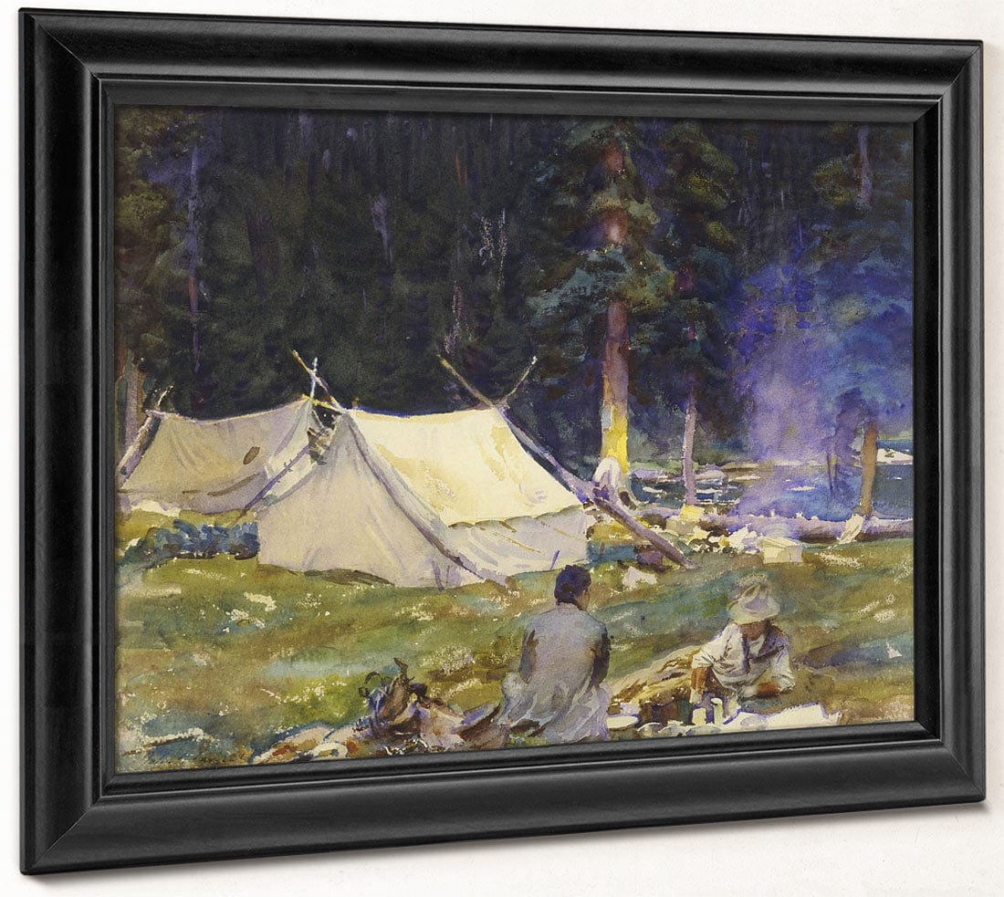 Camping Near Lake O'hara By John Singer Sargent - Image 6