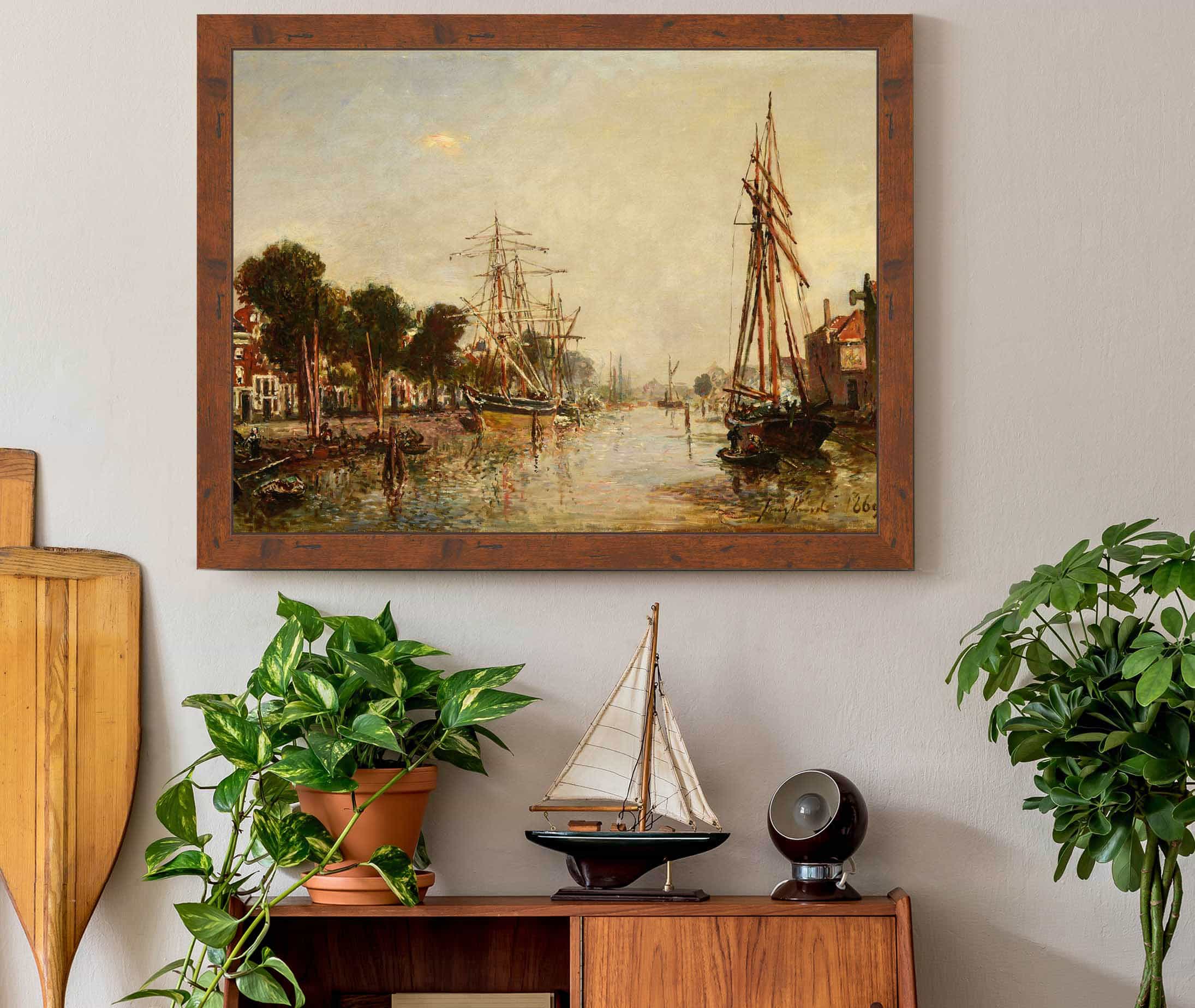Canal En Hollande by Johan Barthold Jongkind - Image 6