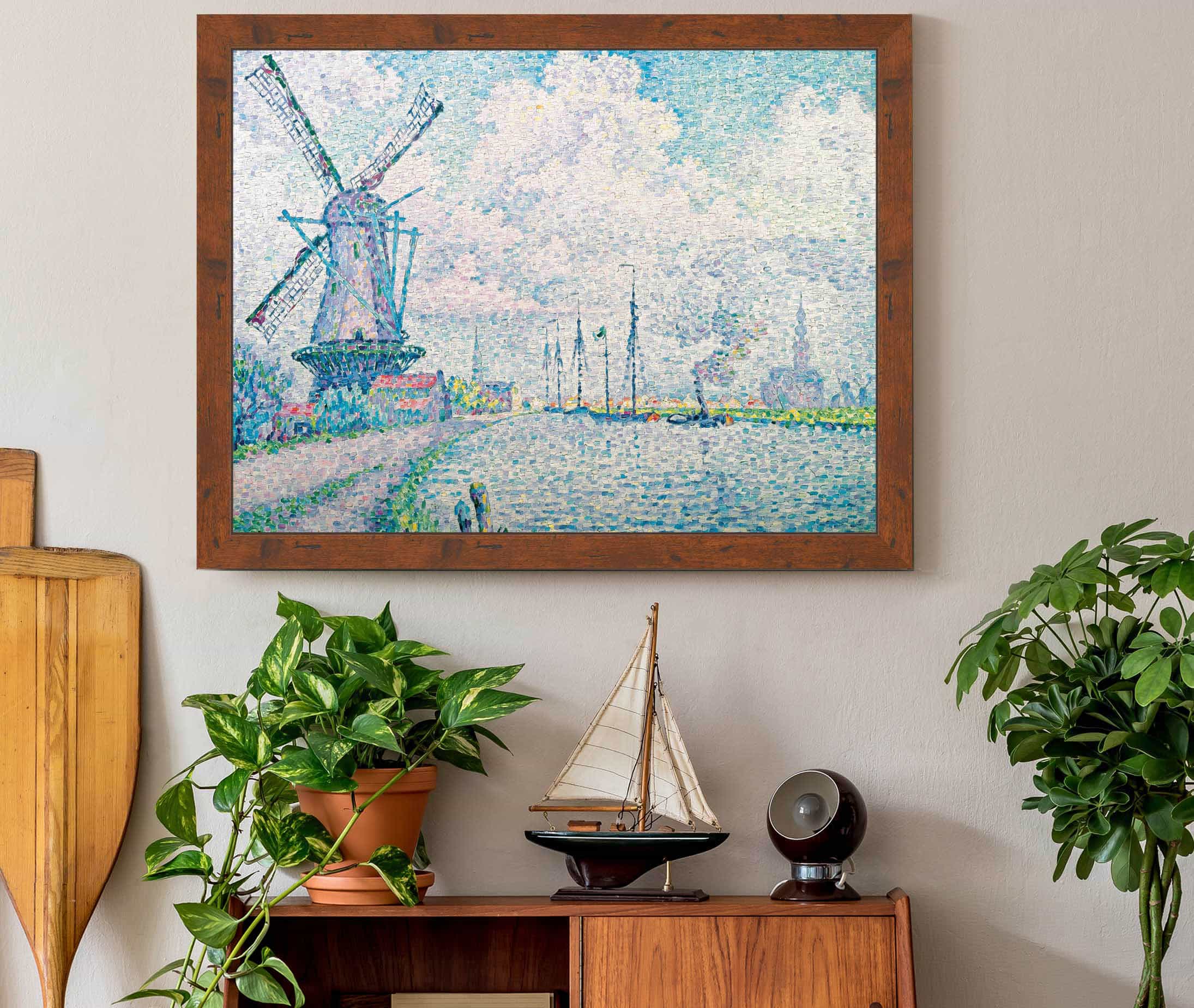 Canal Of Overschie by Paul Signac - Image 3