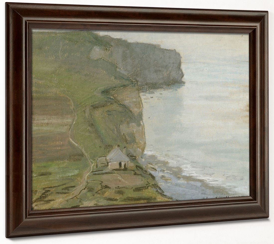 Cape Antifer, Etretat By Claude Monet - Image 4