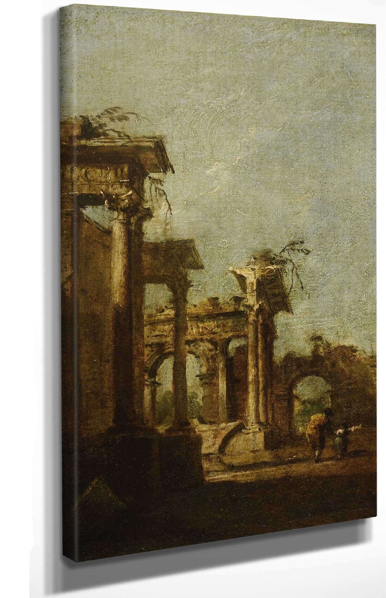 Caprice by Francesco Guardi - Image 4