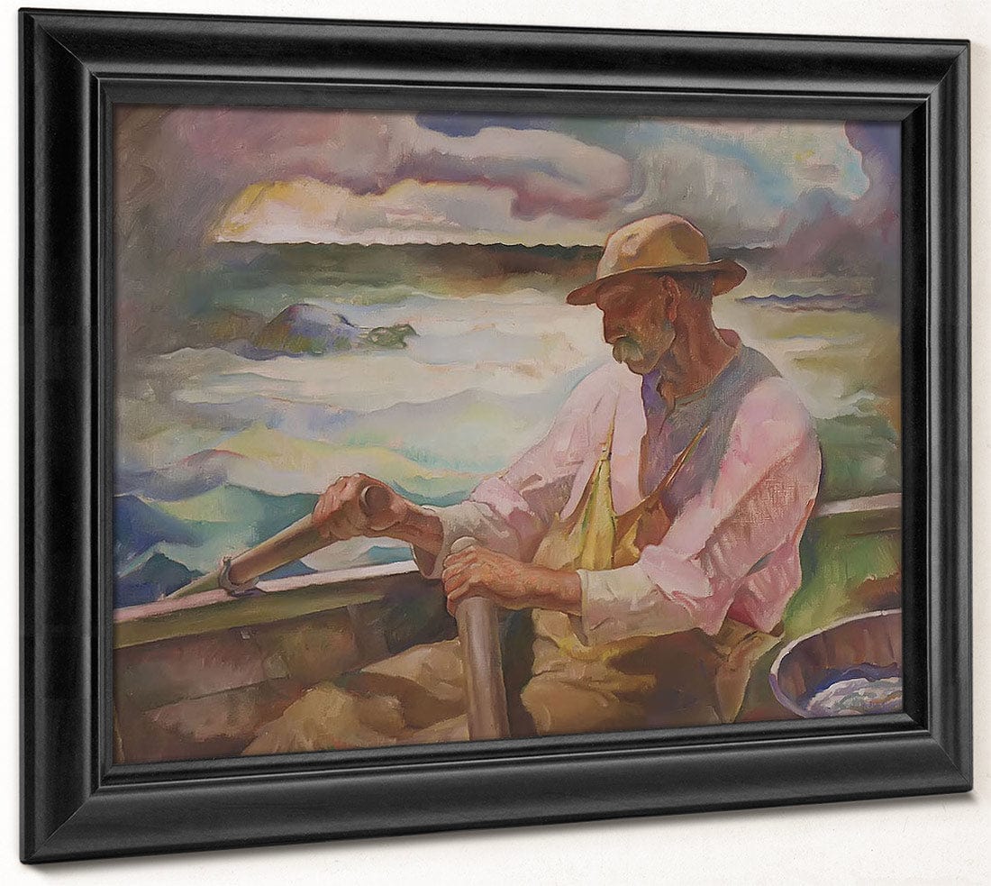Captain Brown Port Clyde Maine By N.C. Wyeth - Image 8