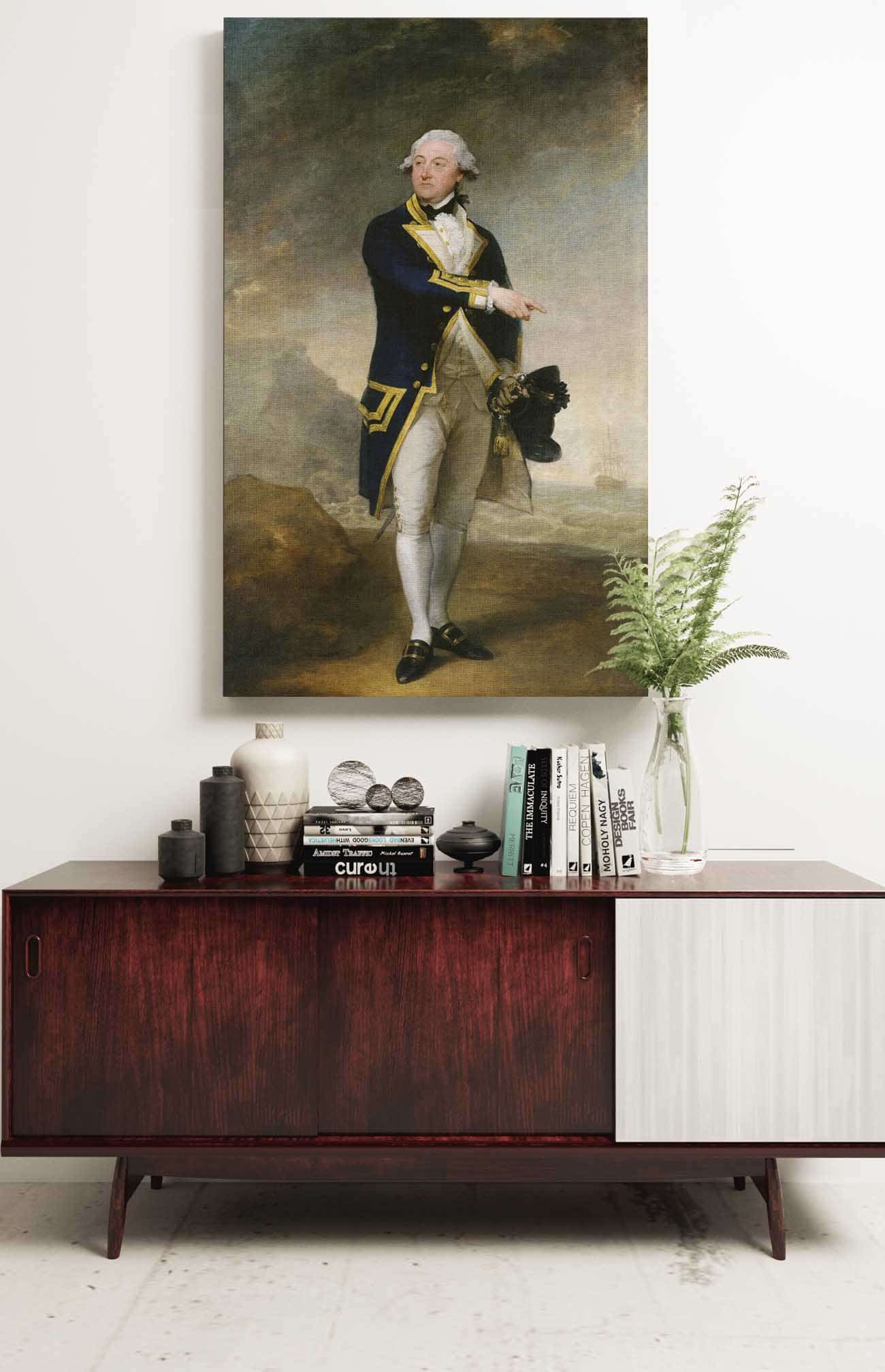 Captain John Gell by Gilbert Stuart - Image 2