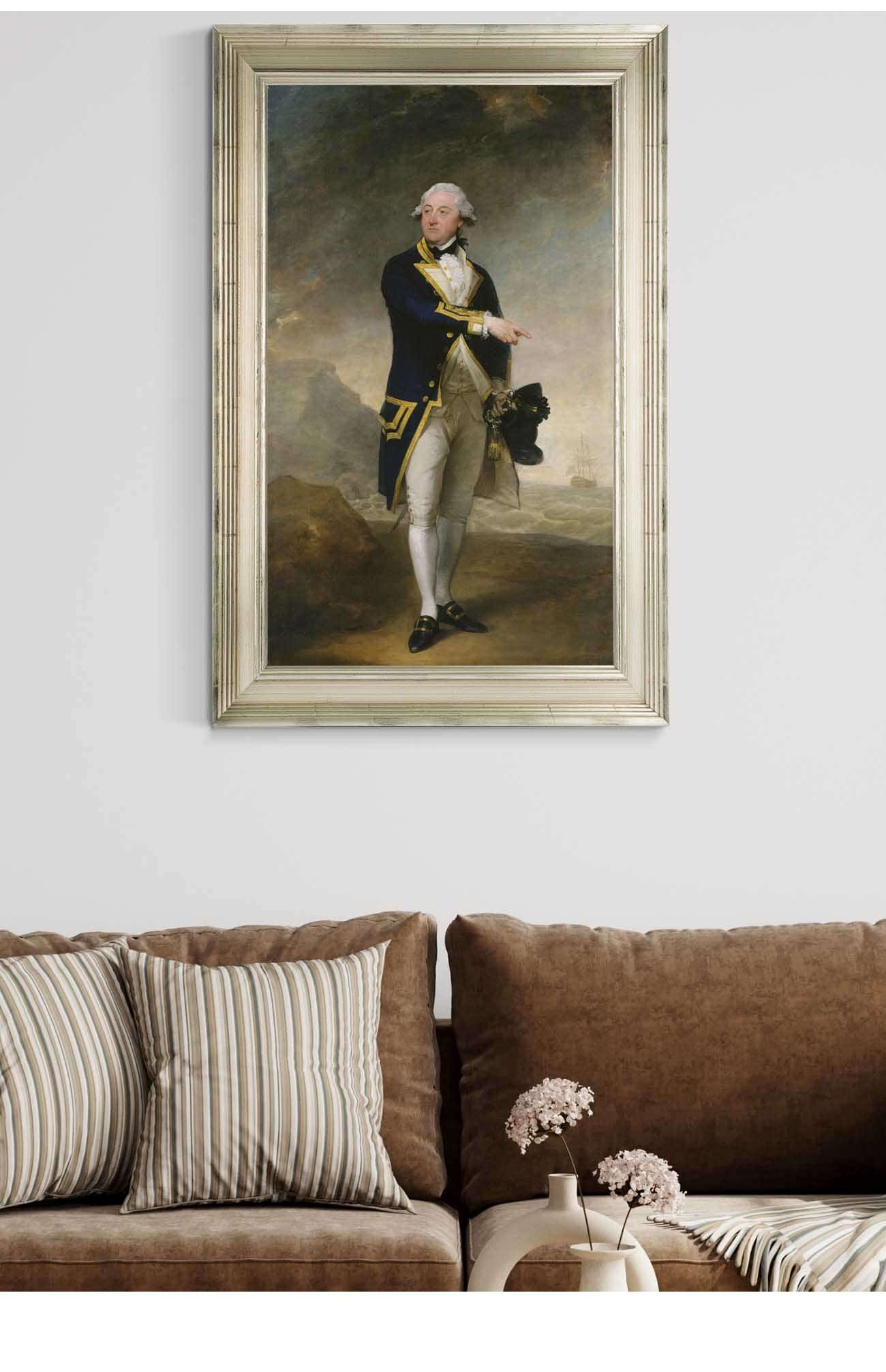 Captain John Gell by Gilbert Stuart - Image 5