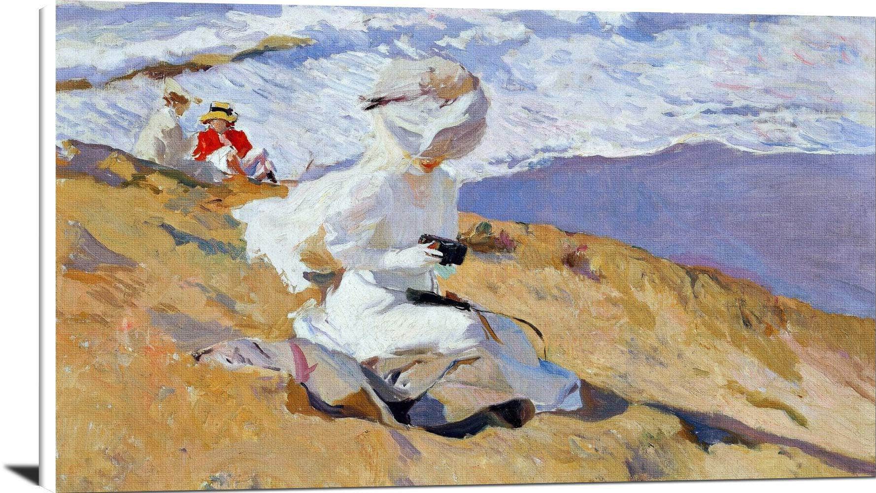 Capturing The Moment Painting Joaquin Sorolla Canvas Art