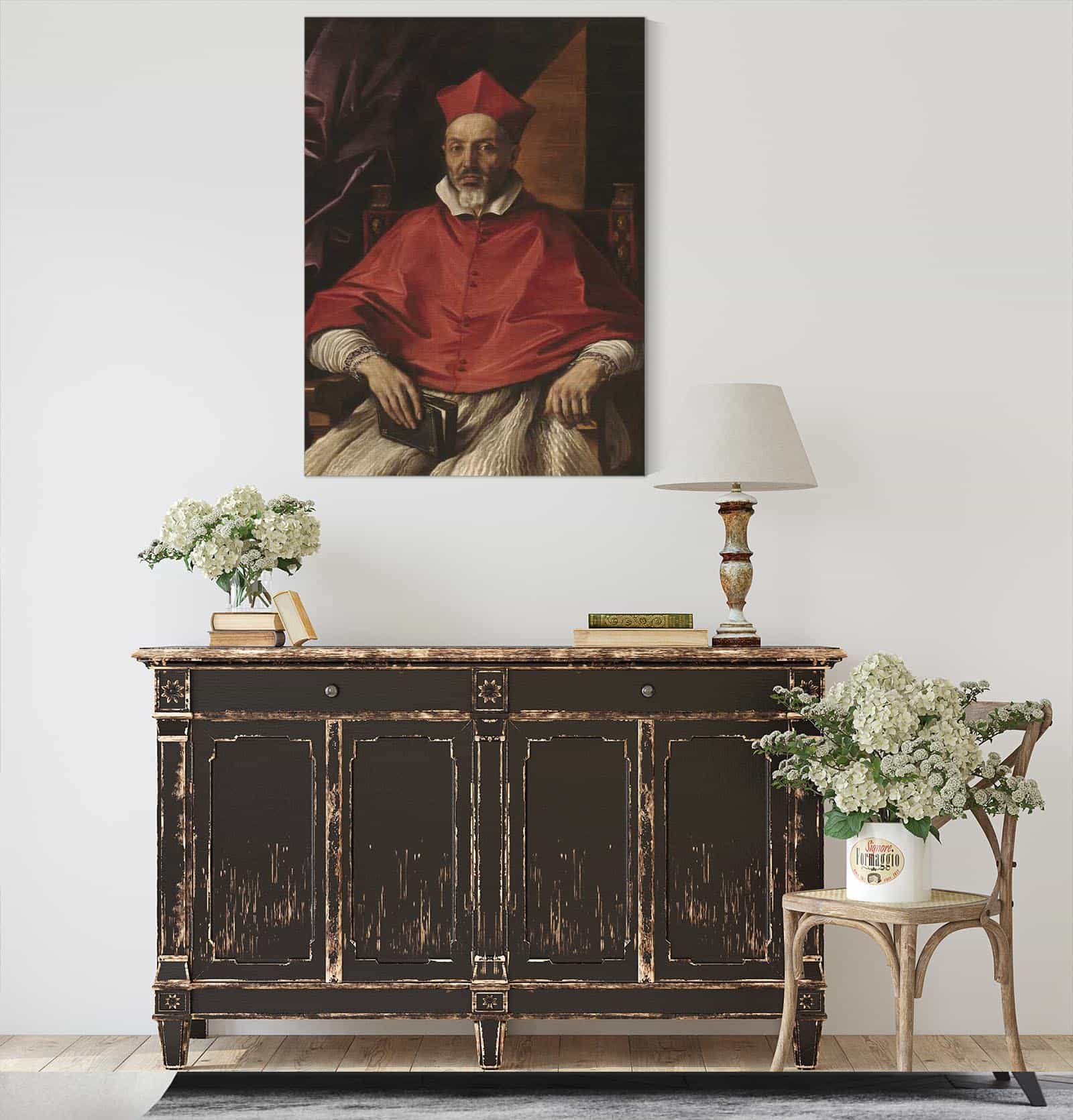 Cardinal Francesco Cennini by Guercino - Image 4