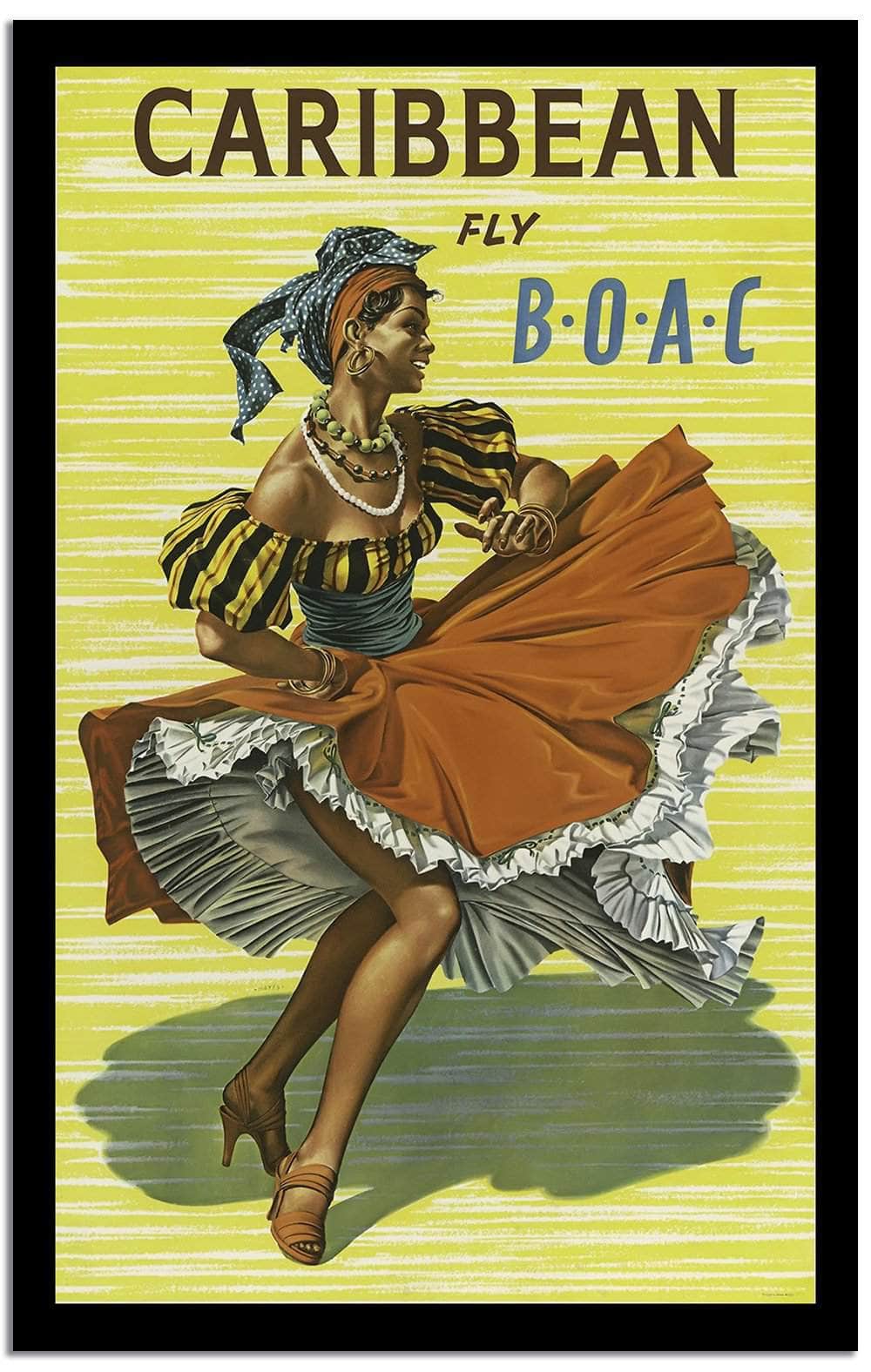 Caribbean Vintage Poster - Image 2
