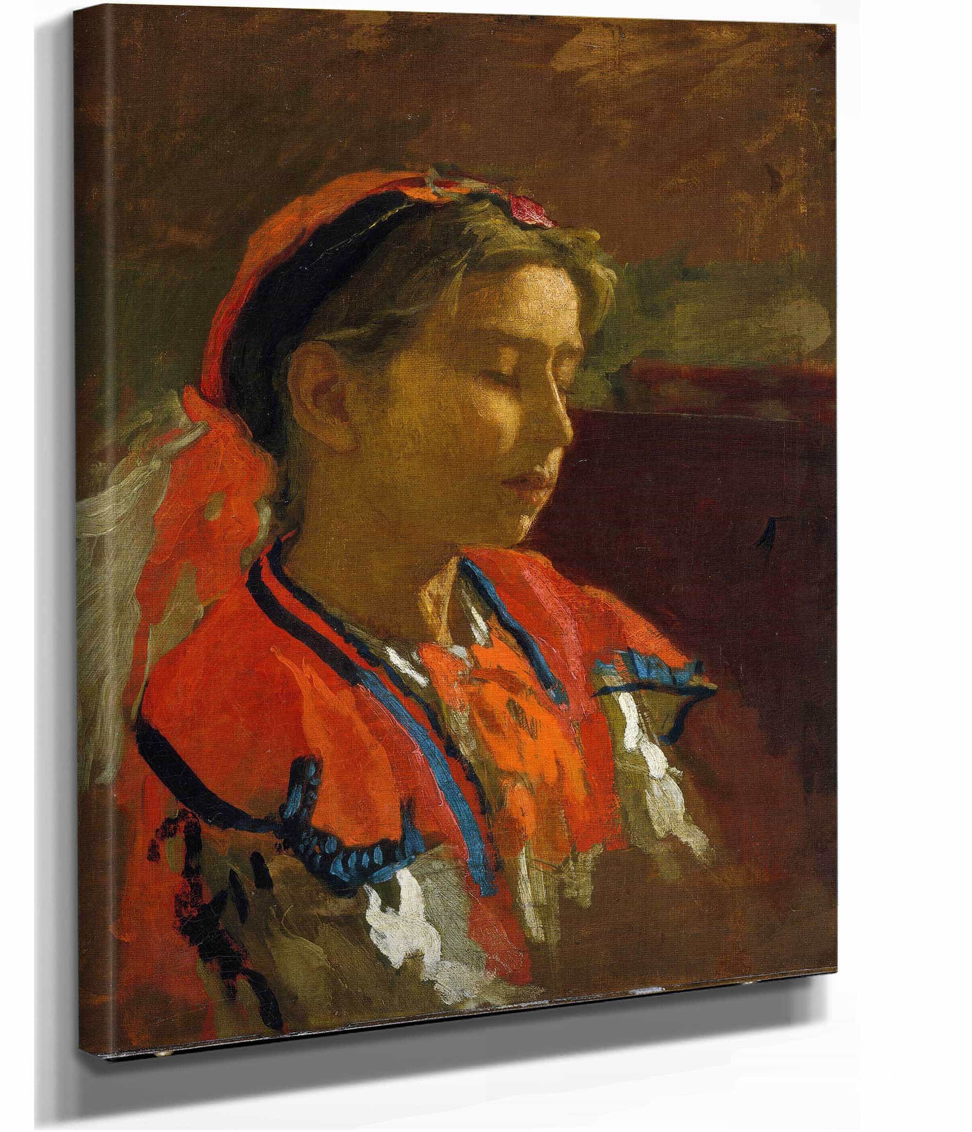 Carmelita Requena P by Thomas Eakins - Image 2