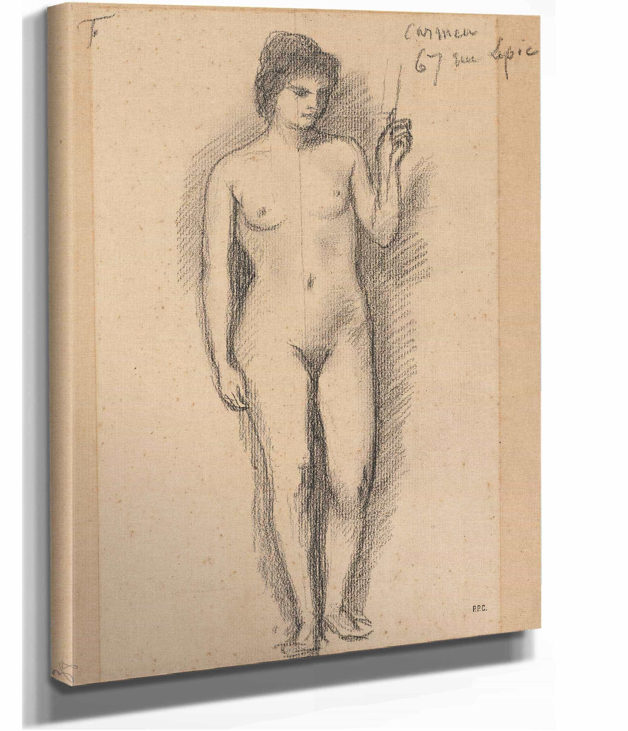 Carmen Last Half S by Pierre Puvis De Chavannes - Image 2