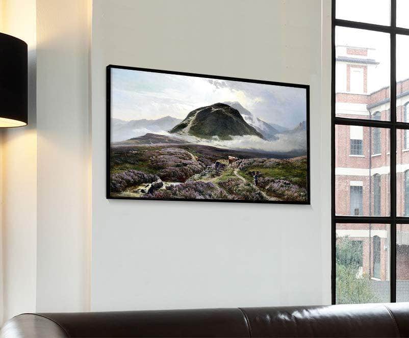 Carn Dearg & Ben Nevis From Achintee Painting Sidney Richard Percy Canvas Art - Image 4