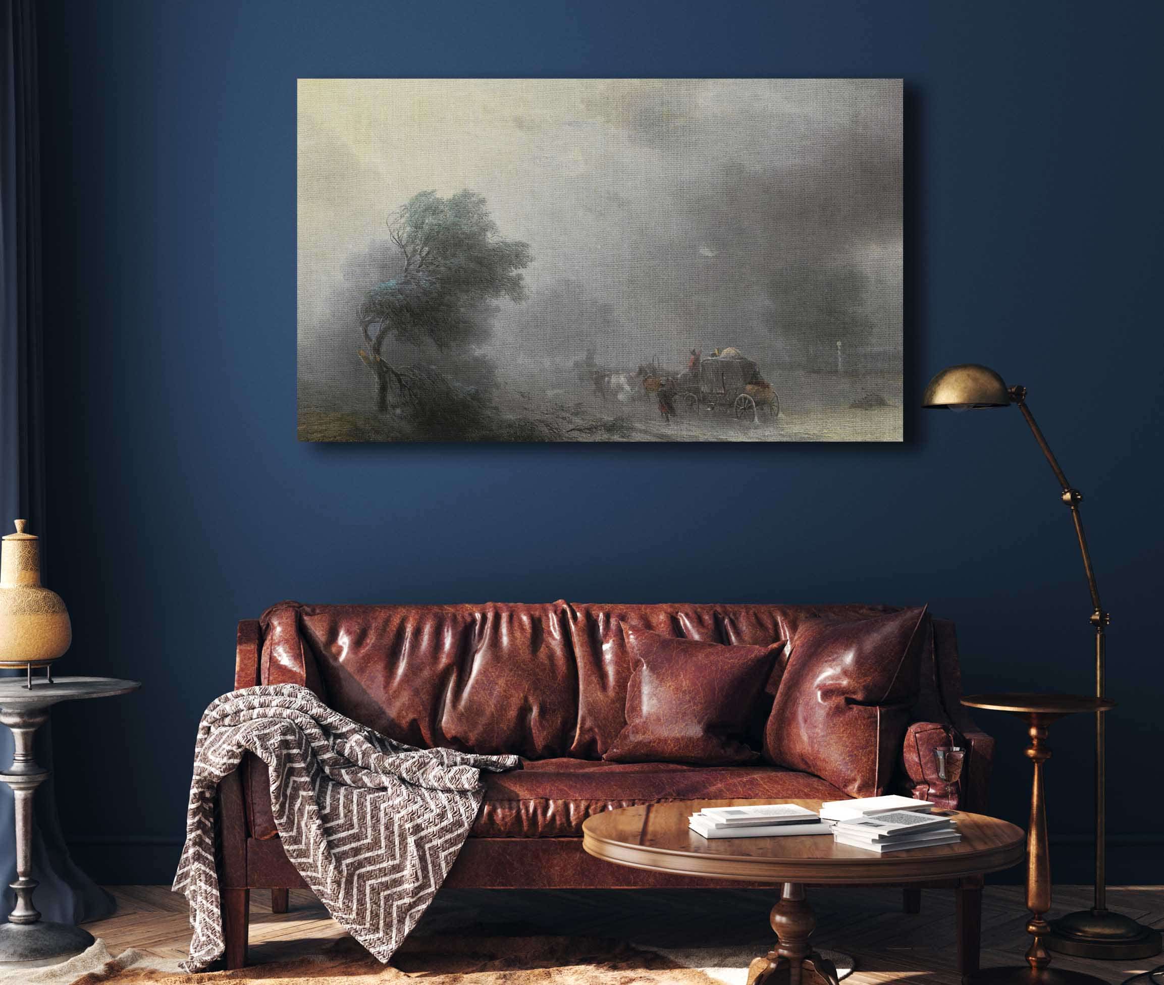 Carriage In A Storm by Ivan Konstantinovich Aivazovsky - Image 4