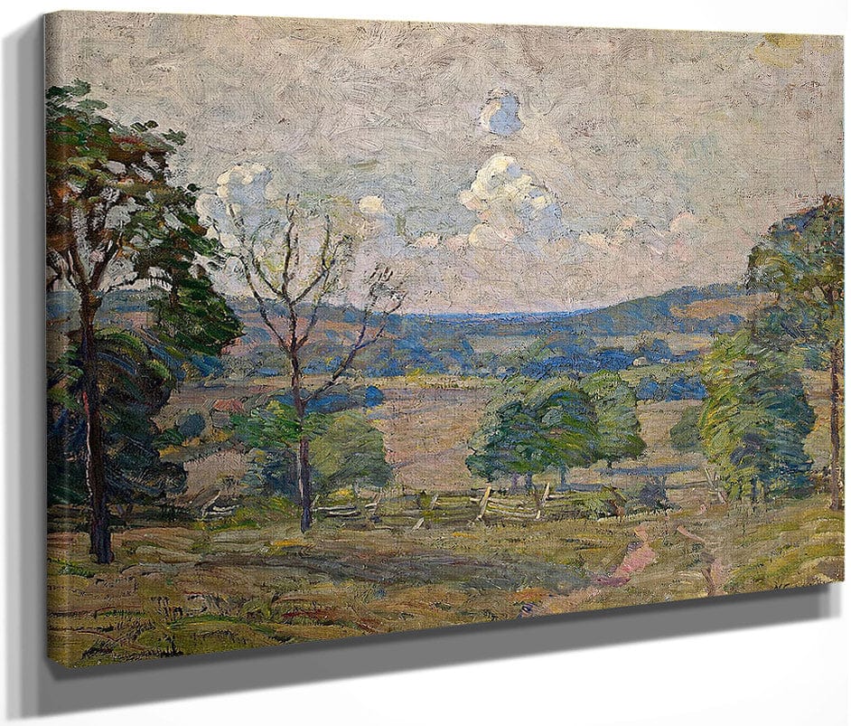 Cart Track At Rocky Hill By NC Wyeth