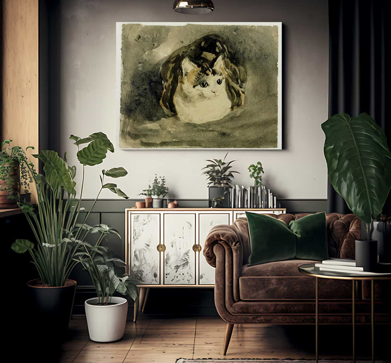 Cat 1908 By Gwendolen Mary John - Image 2