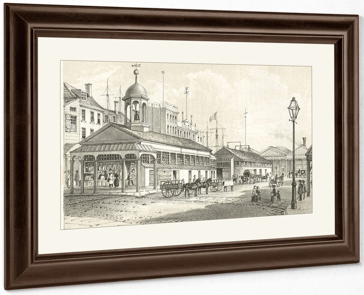 Catharine Market N.Y. 1850 2 By George Hayward - Image 5