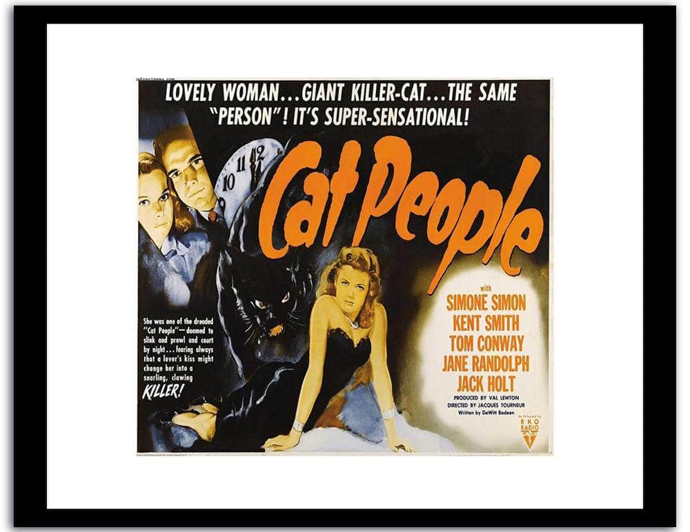 Cat People  Vintage Poster
